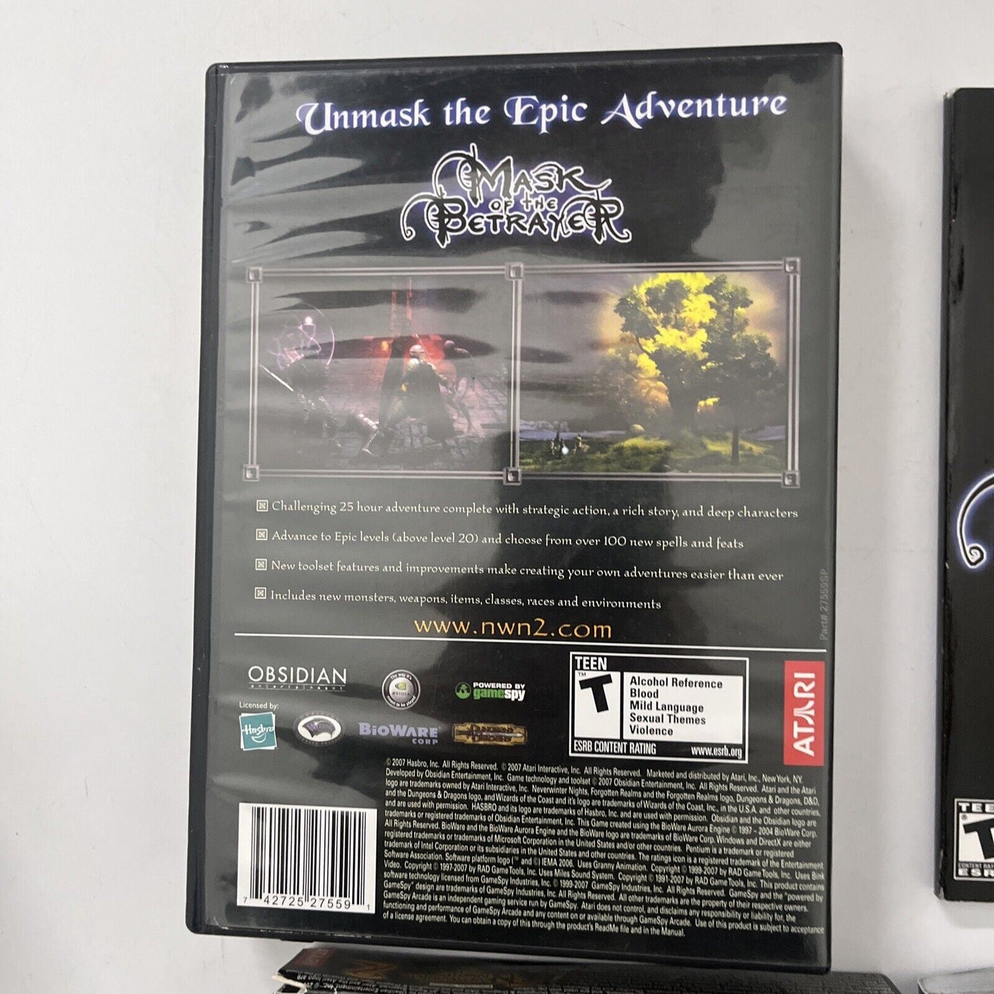 NeverWinter Nights 2 & Mask Of The Betrayer Expansion PC DVD-ROM