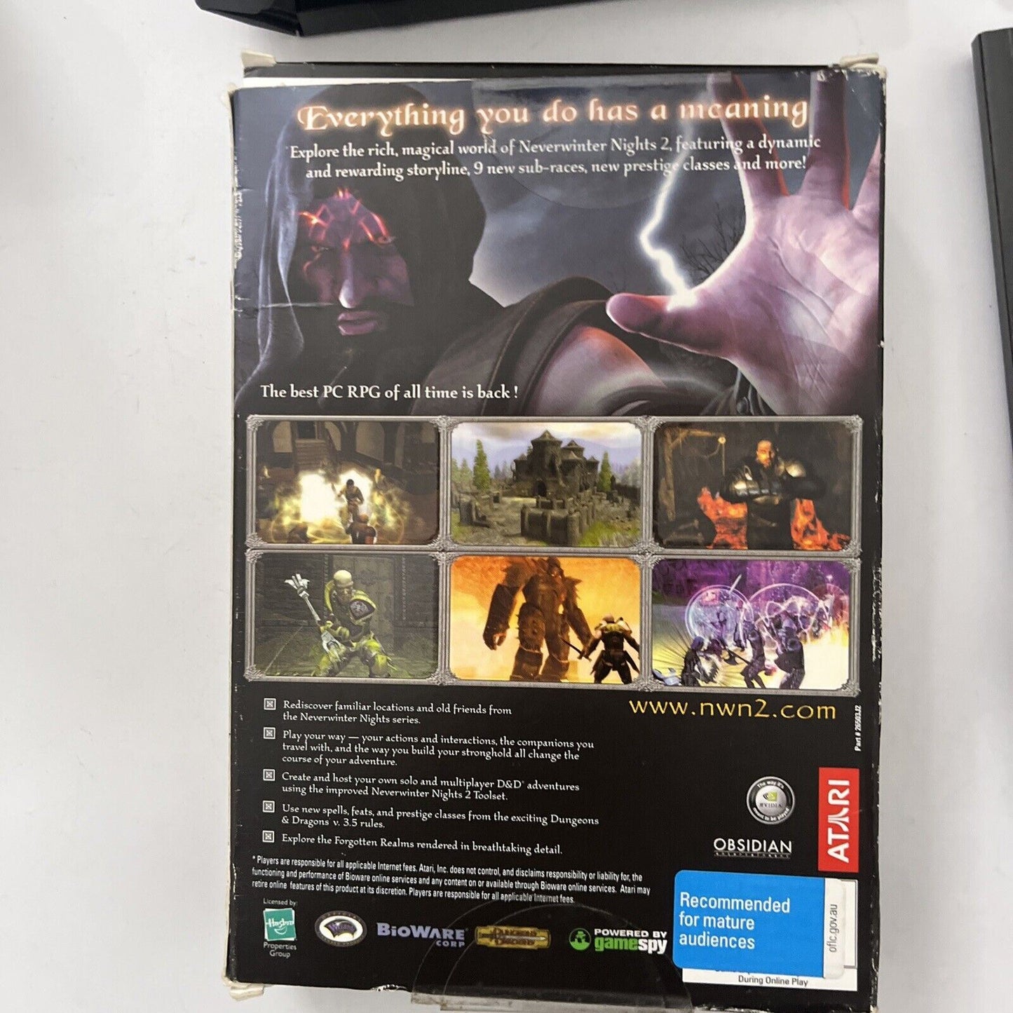 NeverWinter Nights 2 & Mask Of The Betrayer Expansion PC DVD-ROM