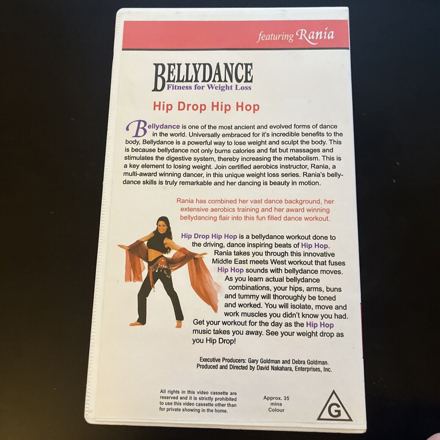 Bellydance Fitness for Weight Loss featuring Rania (VHS) PAL