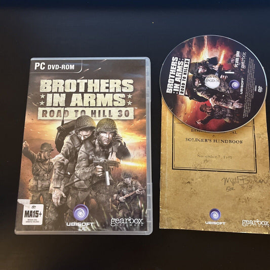 Brothers In Arms - Road To Hill 30 PC DVD-ROM With Manual