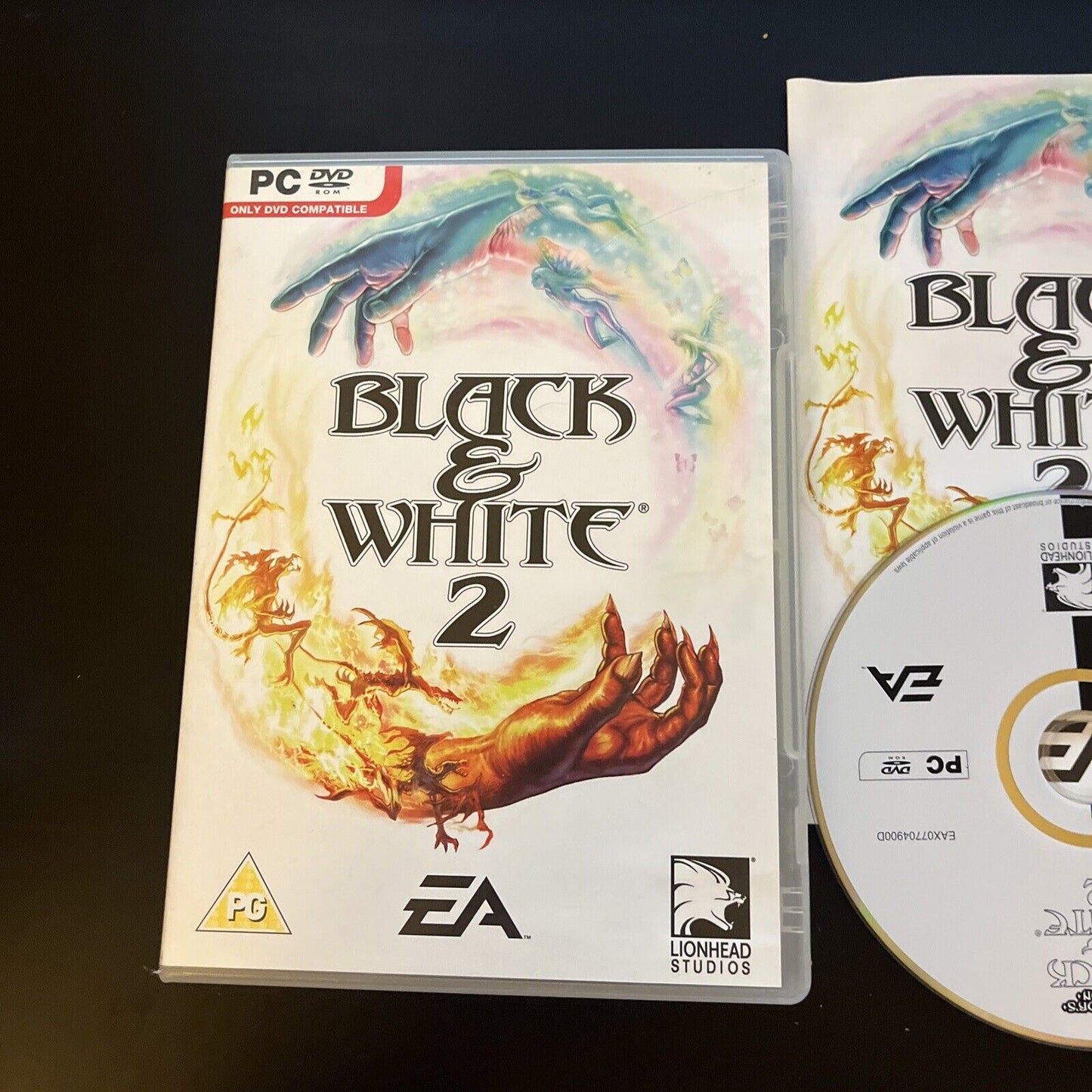 Black & White 2 (PC, 2005) DVD-ROM EA Lionhead Game