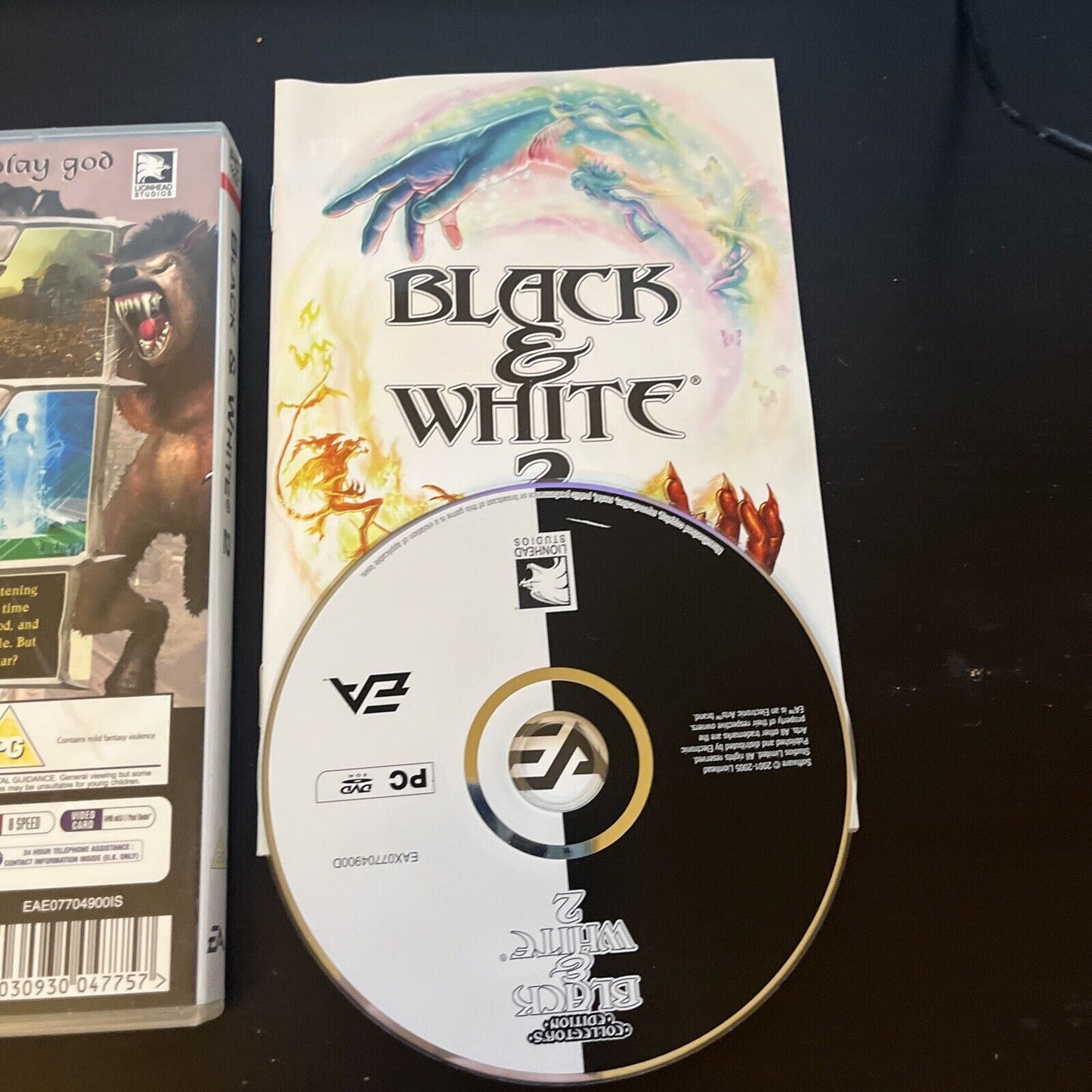 Black & White 2 (PC, 2005) DVD-ROM EA Lionhead Game