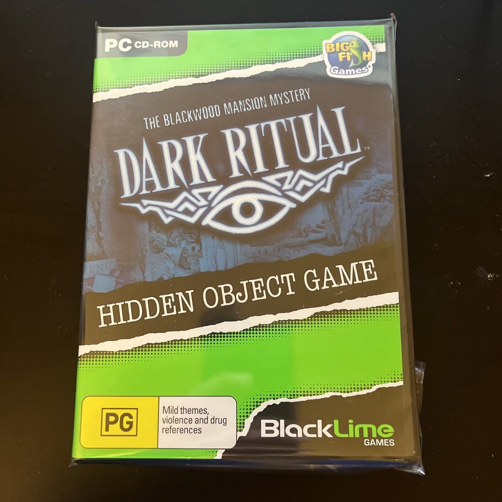 The Blackwood Mansion Mystery Dark Ritual PC CDROM Hidden Object NEW G –  Retro Unit