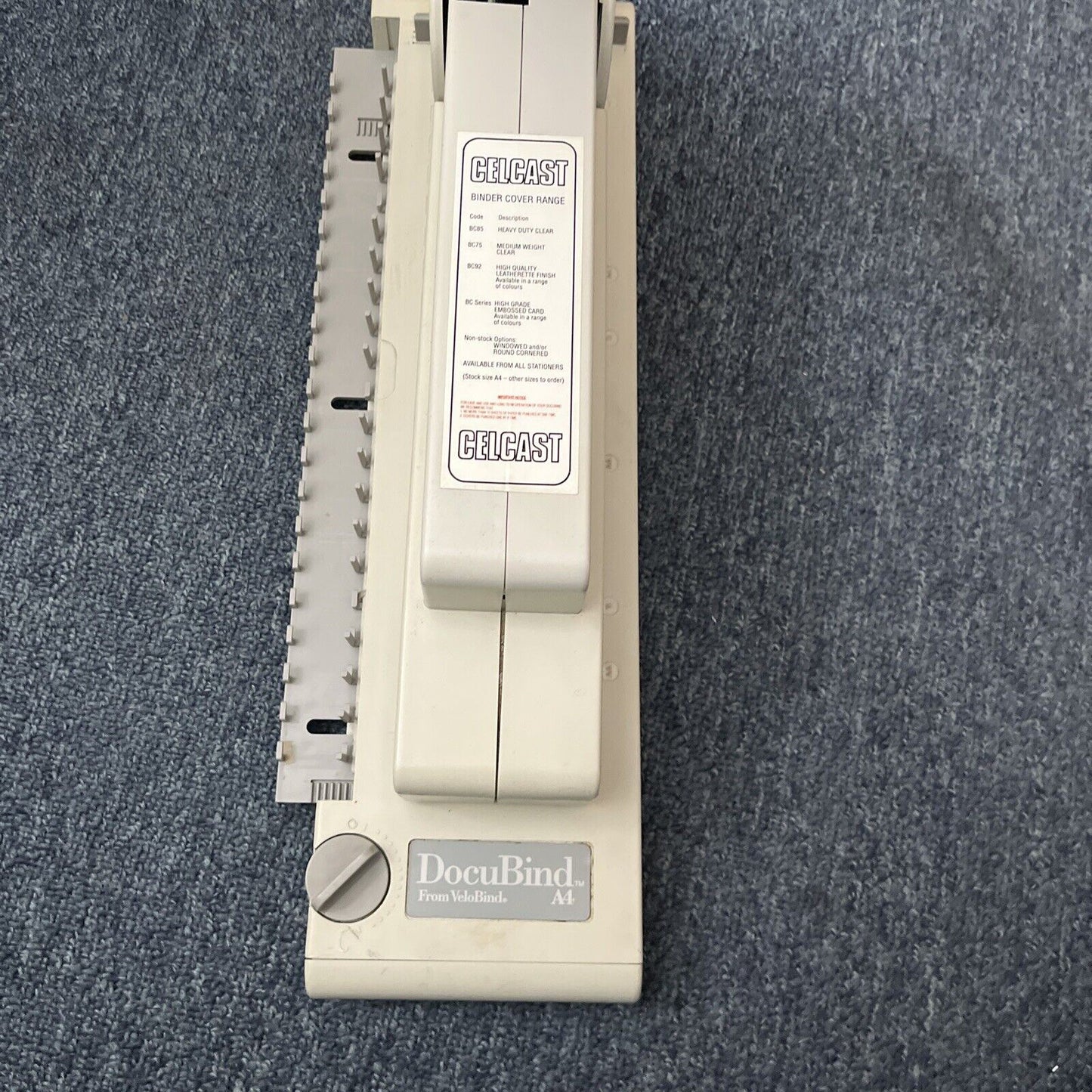 Celcast DocuBind Heavy Duty A4 Binder
