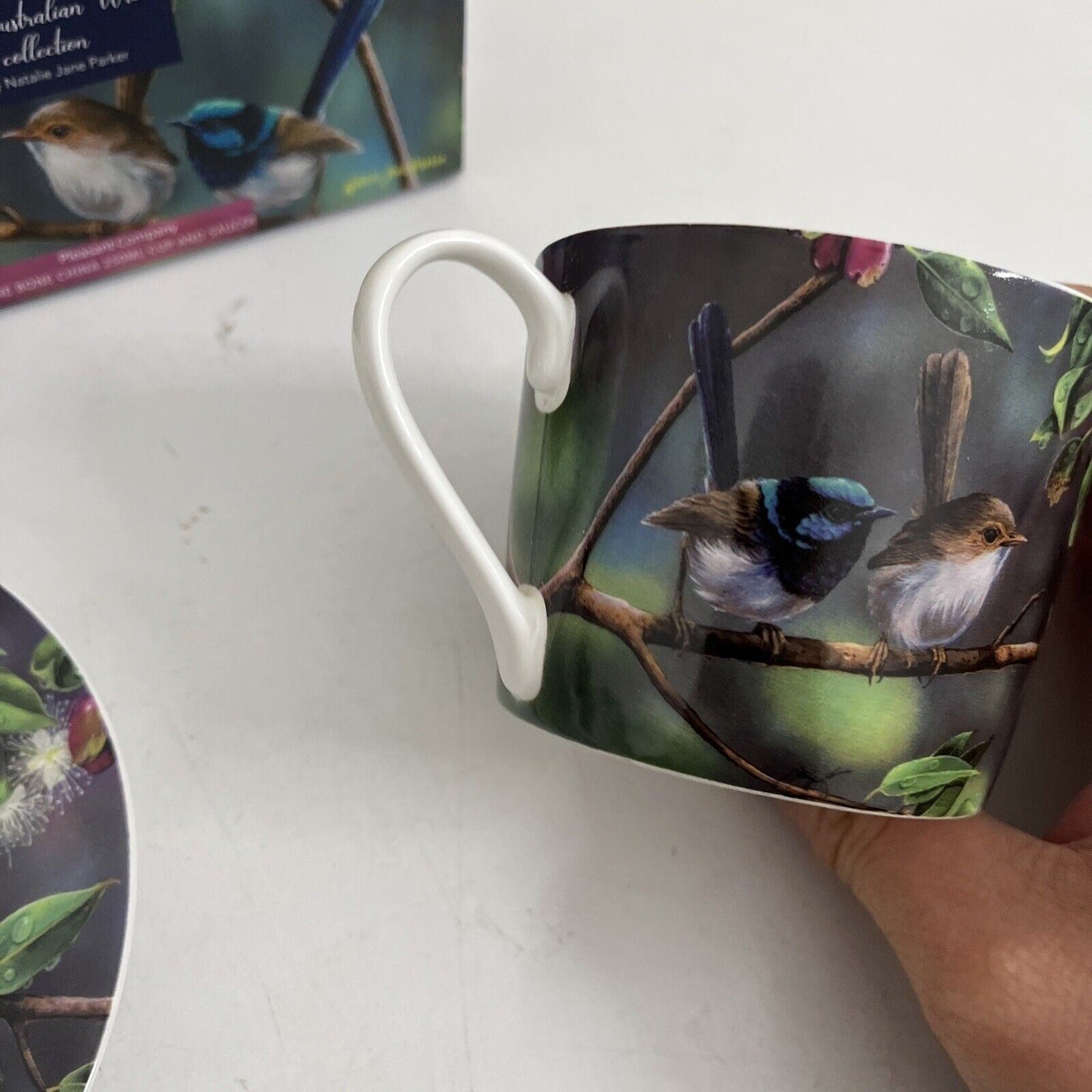 Ashdene 250ml Australian Wren Pleasant Company Hot Tea Cup/Saucer Drinking Mug