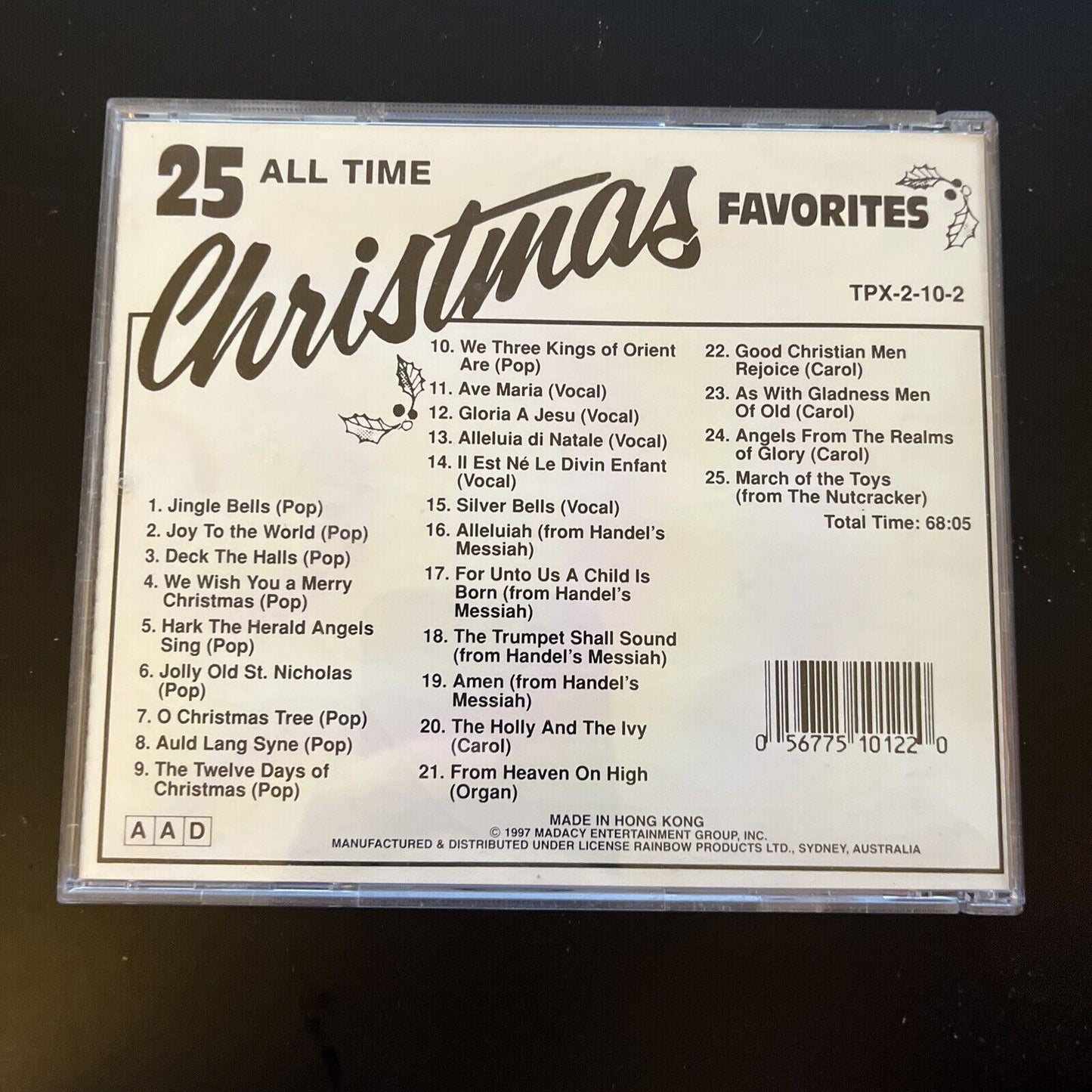 25 All Time Christmas Favorites by Various Artists (CD, 2002)