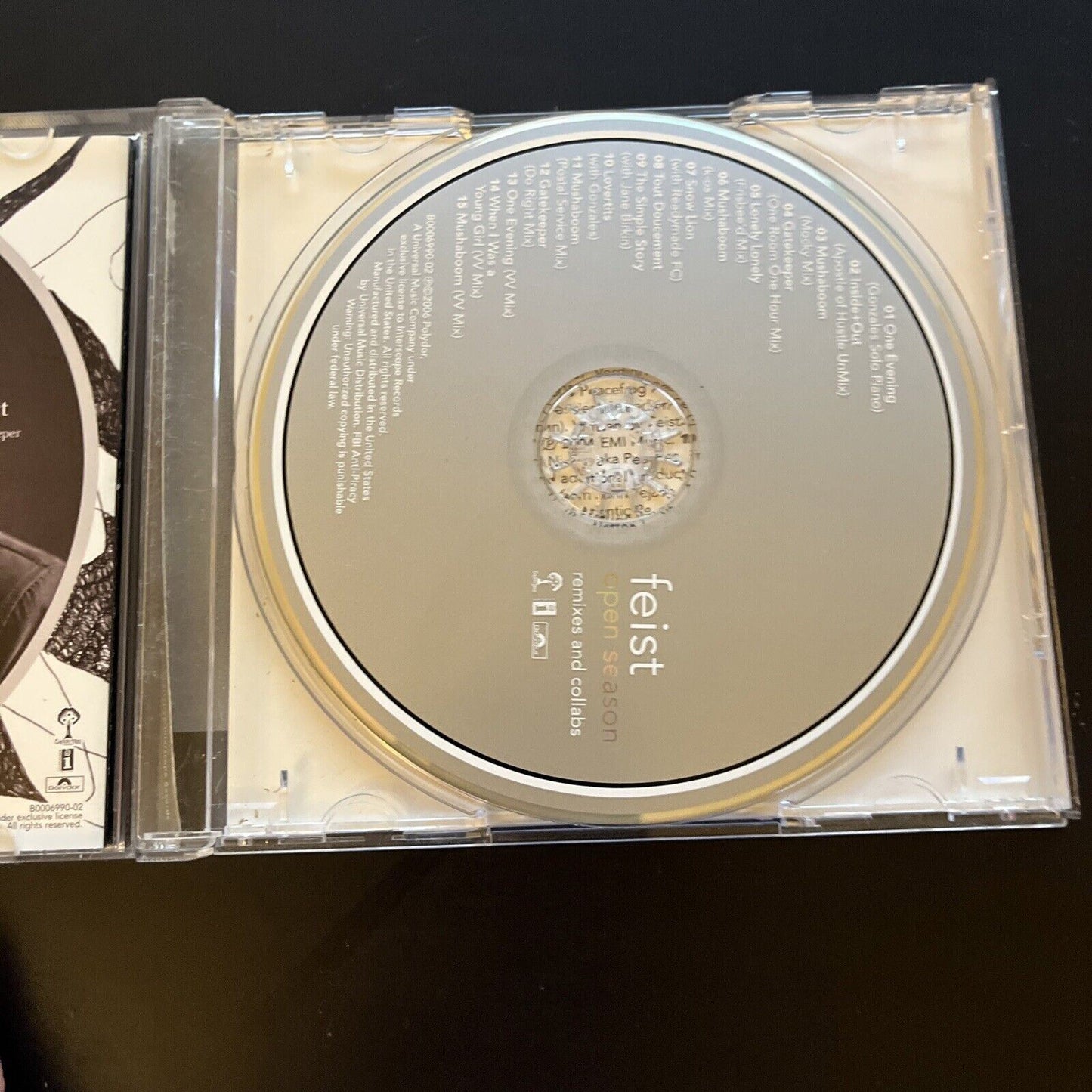Feist - Open Season - Remixes and Collabs (CD, 2006)