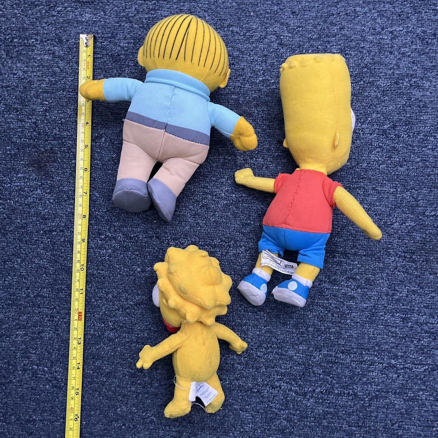 5x Simpsons Plush Toy: Ralph, Maggie 2003, Marge 2003, Bart 2005, Maggie 2003