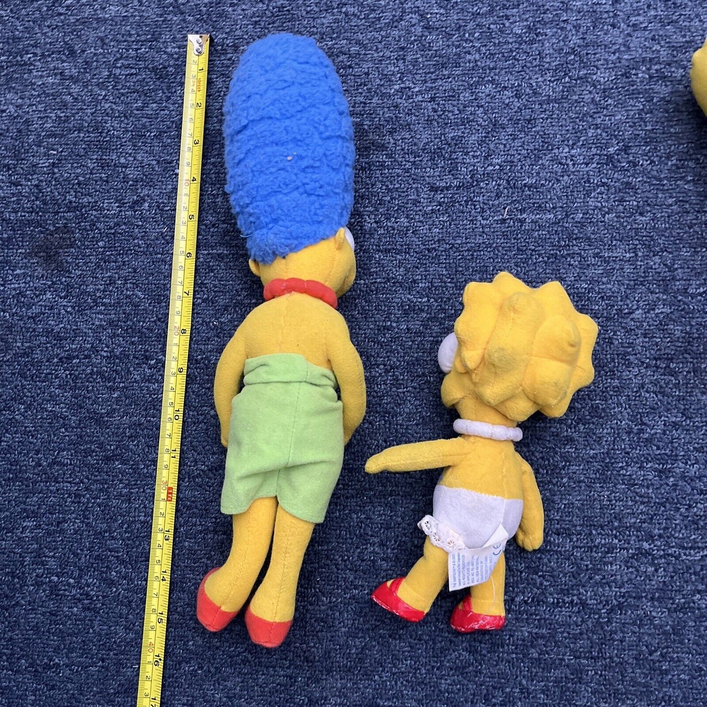 5x Simpsons Plush Toy: Ralph, Maggie 2003, Marge 2003, Bart 2005, Maggie 2003