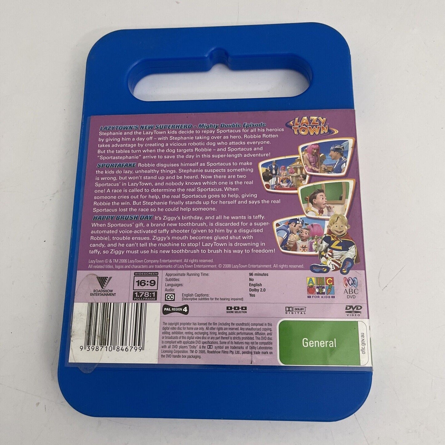 LazyTown: Super Hero (DVD, 2008) Region 4