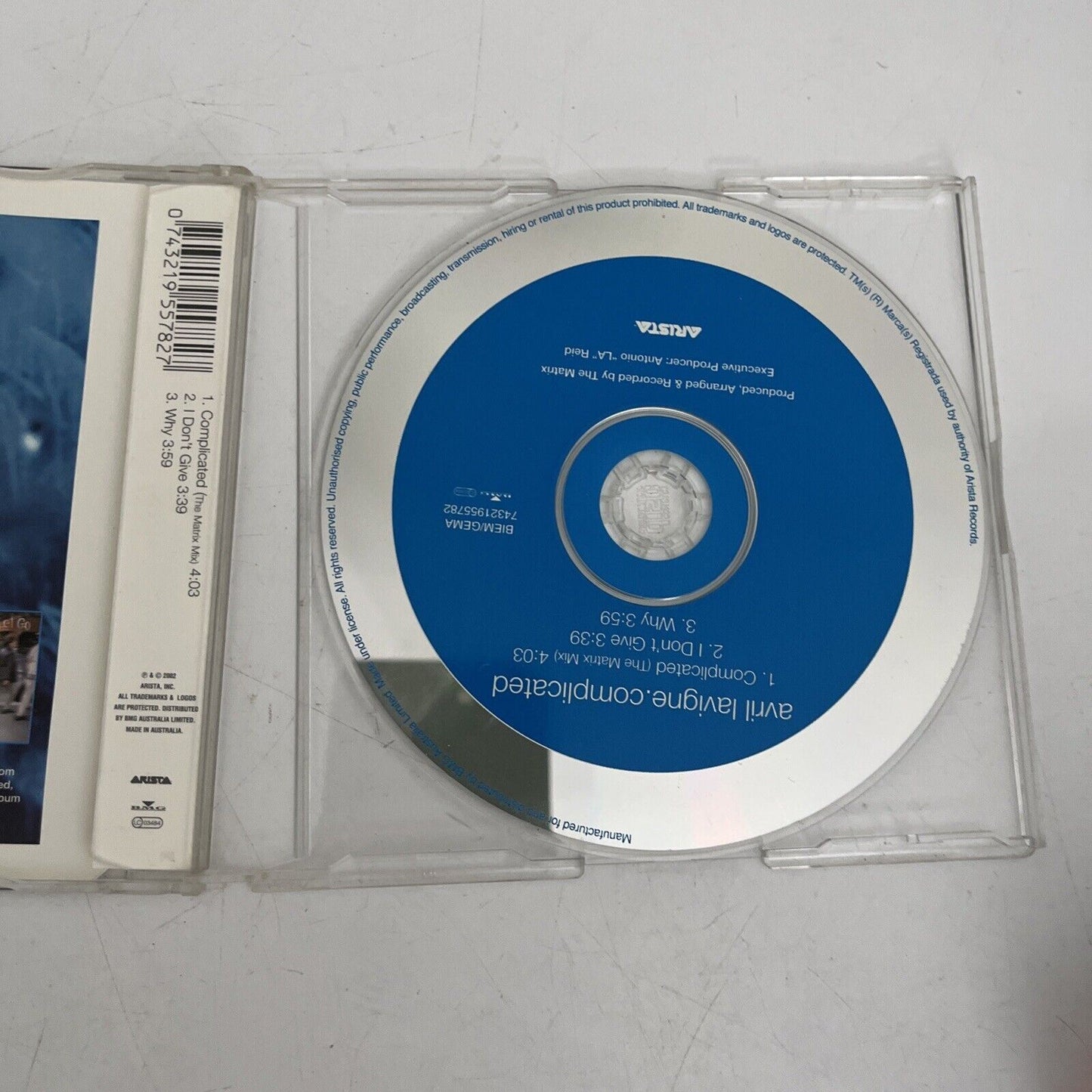 Avril Lavigne - Complicated (CD, 2002)