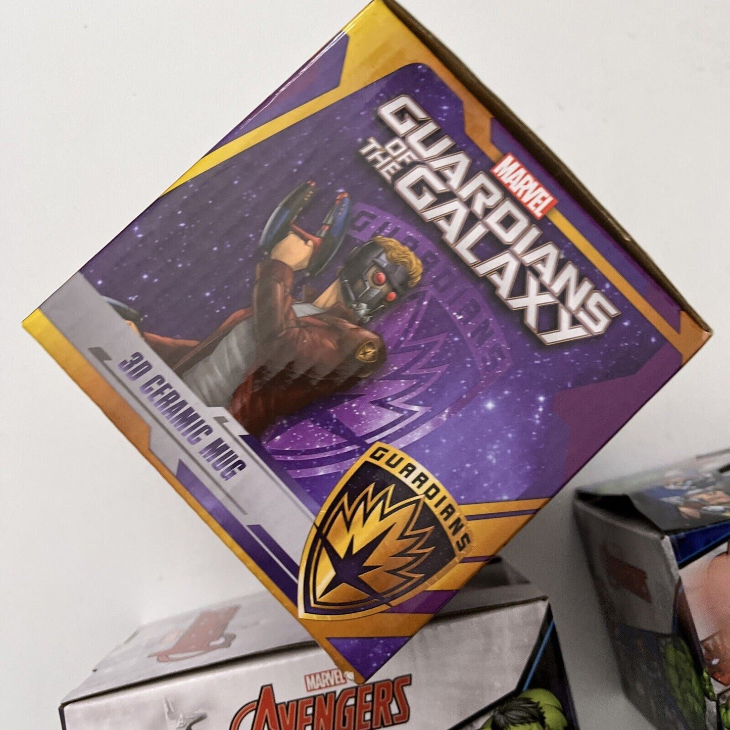 Star-Lord, Iron Man & Captain America Marvel 3D Ceramic Mug