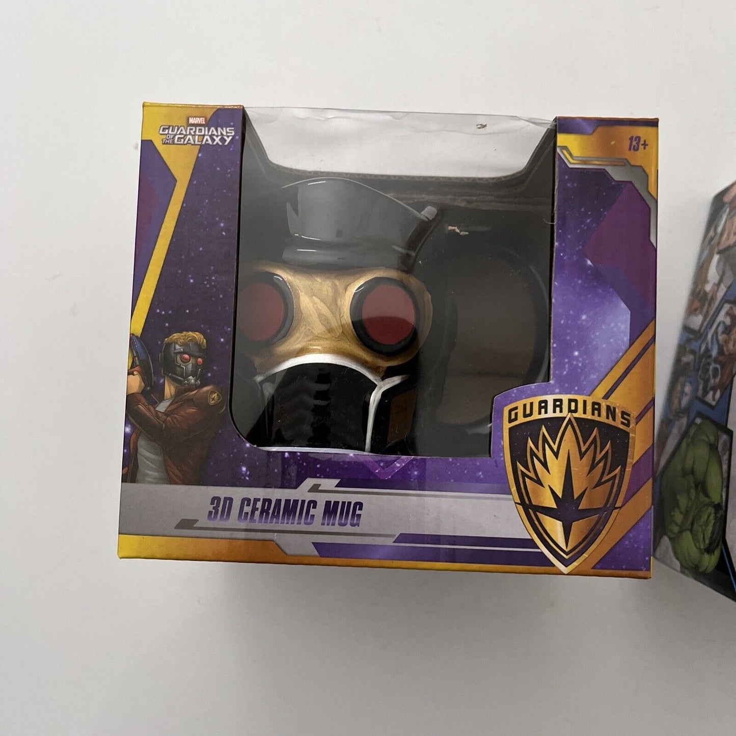 Iron Man & Star-Lord Guardians of the Galaxy Marvel 3D Ceramic Mug