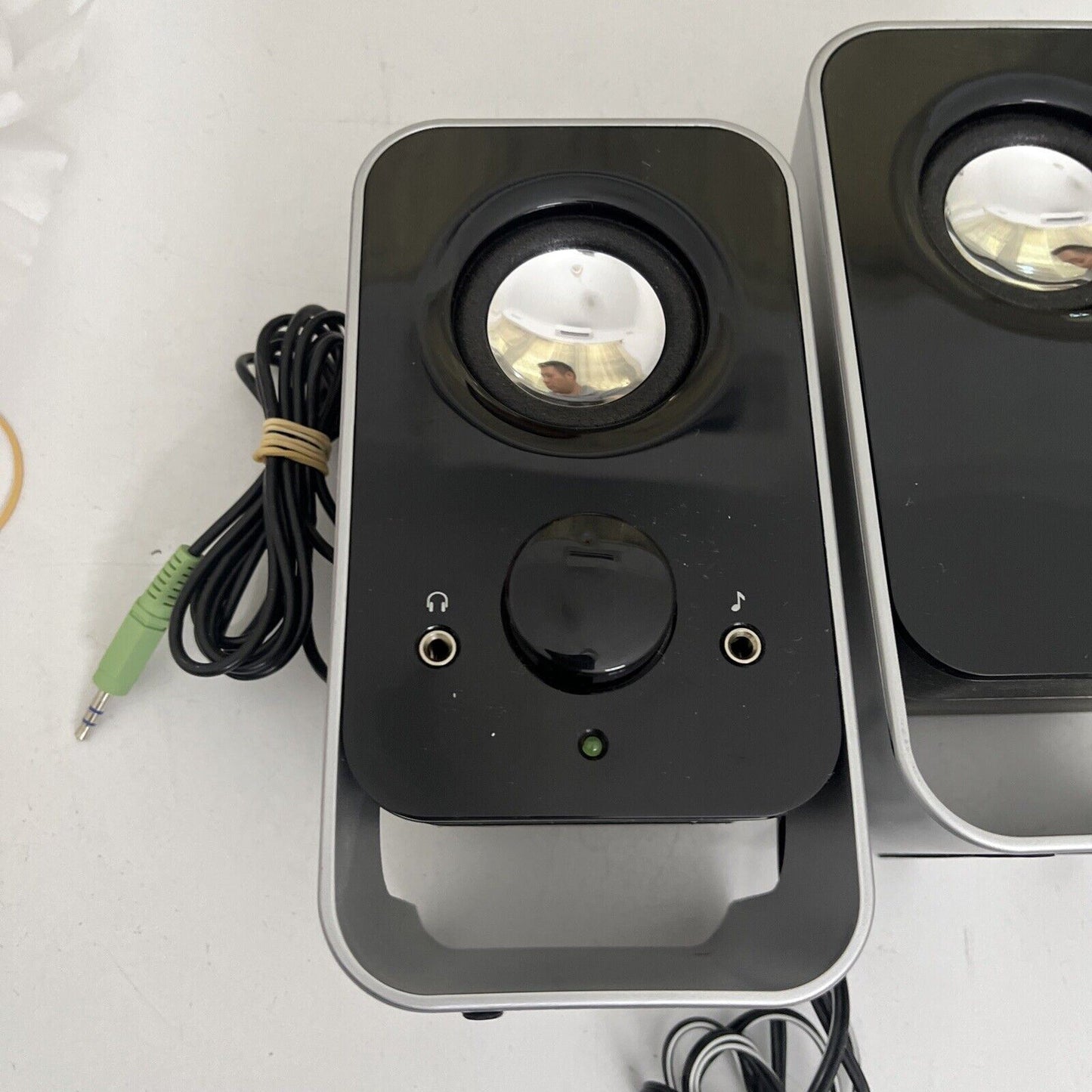 Logitech LS11 2.0 Stereo Speakers System with 3.5mm Jack AUX Black / Silver