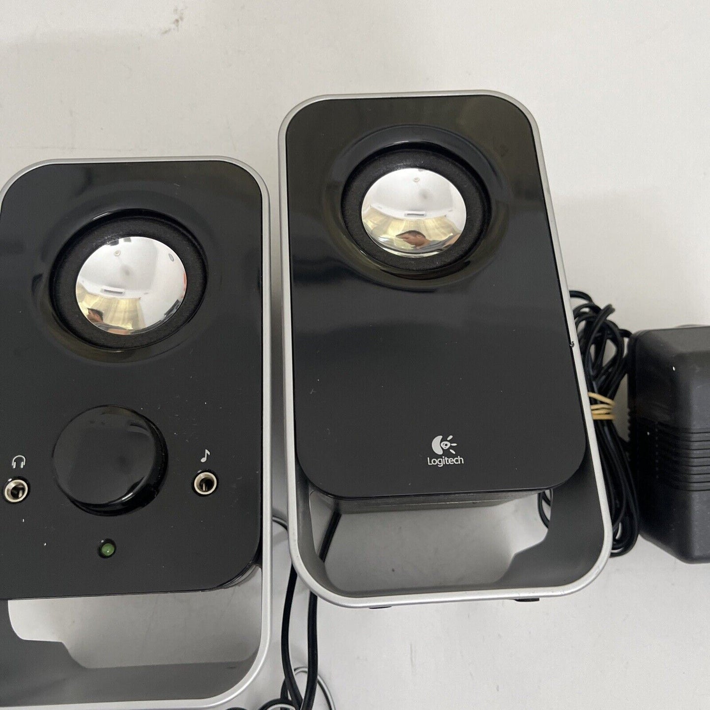 Logitech LS11 2.0 Stereo Speakers System with 3.5mm Jack AUX Black / Silver