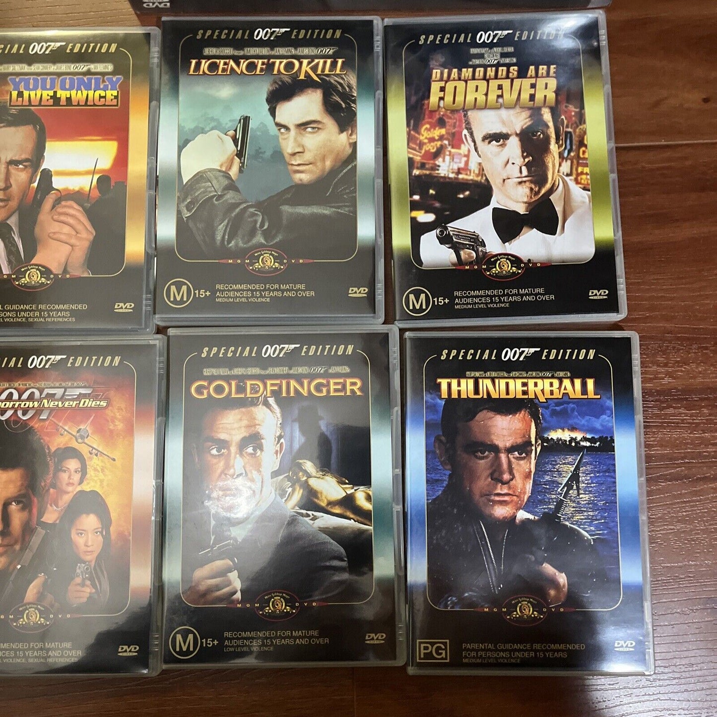 The James Bond Special Edition DVD Collection - 19 Movies (DVD, 19-Disc) Region4