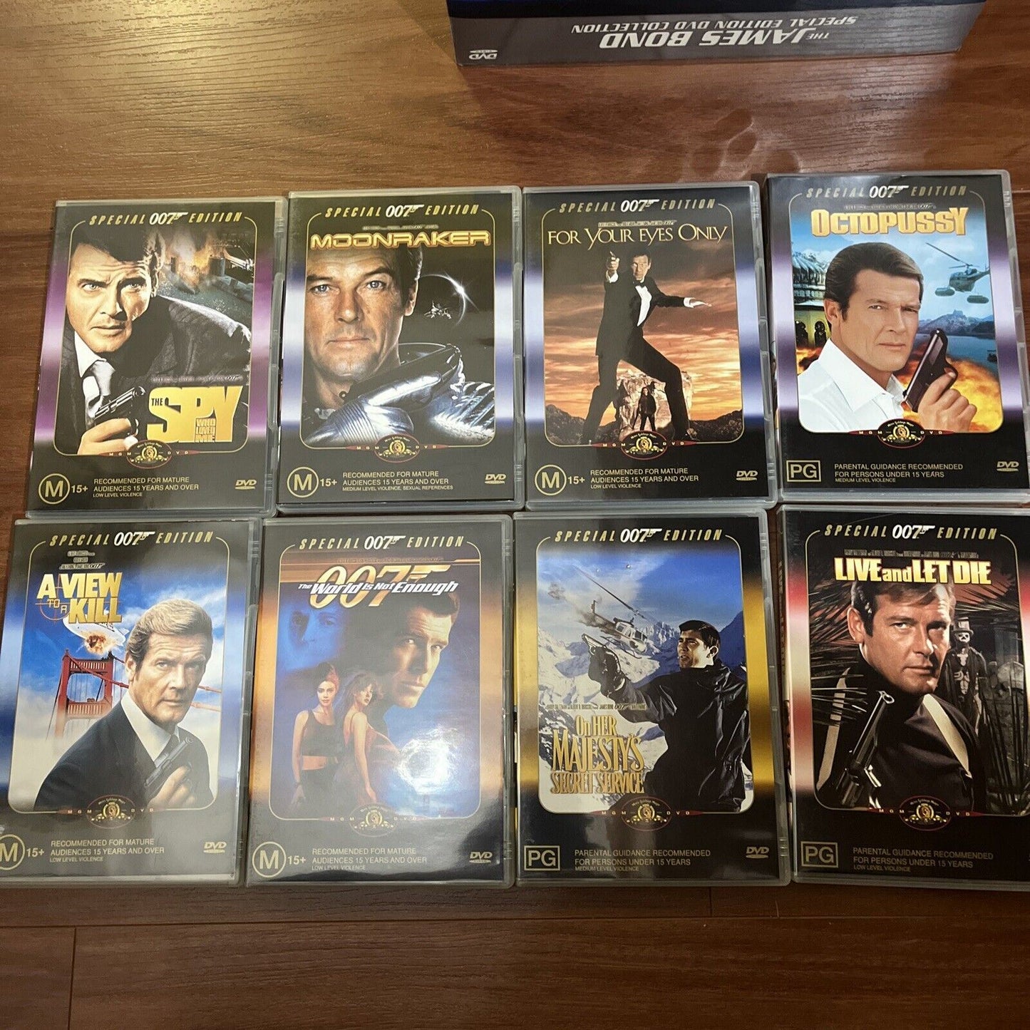 The James Bond Special Edition DVD Collection - 19 Movies (DVD, 19-Disc) Region4
