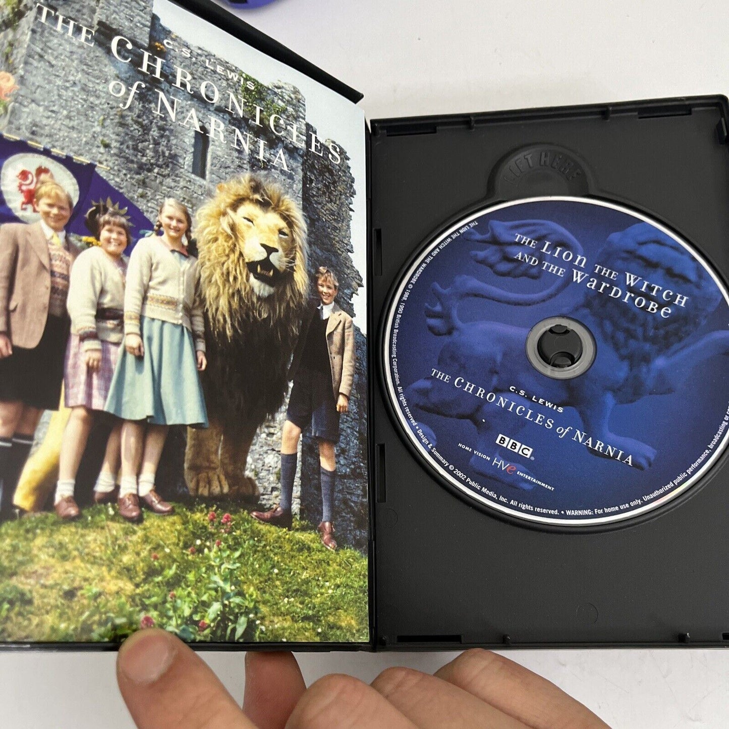 C.S. Lewis: The Chronicles Of Narnia (DVD, 1990, 3-Disc) BBC All Regions