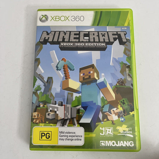 Minecraft  Xbox 360 Edition (Xbox 360, 2012) PAL
