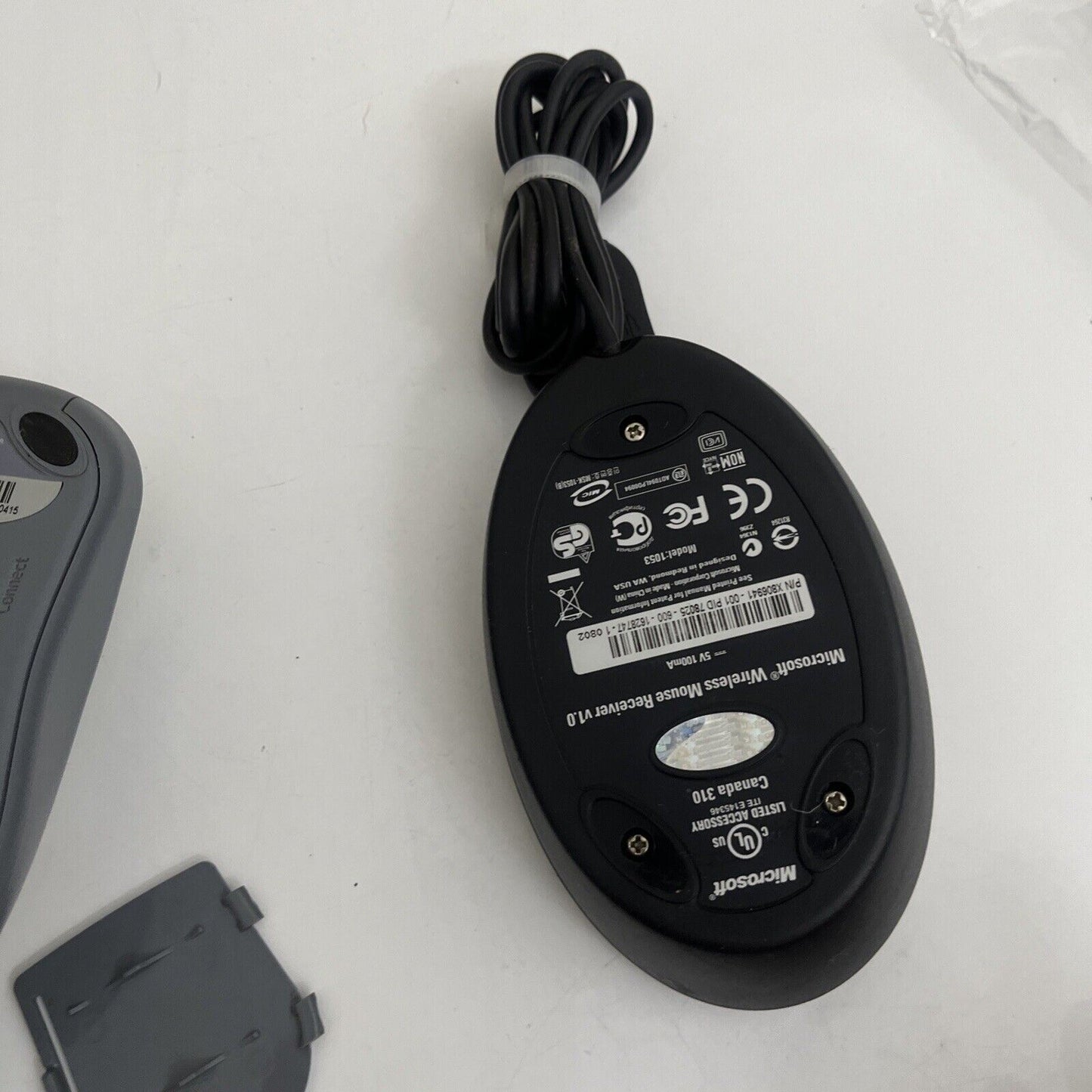 Microsoft Wireless Optical Mouse With Wireless Mouse Receiver USB