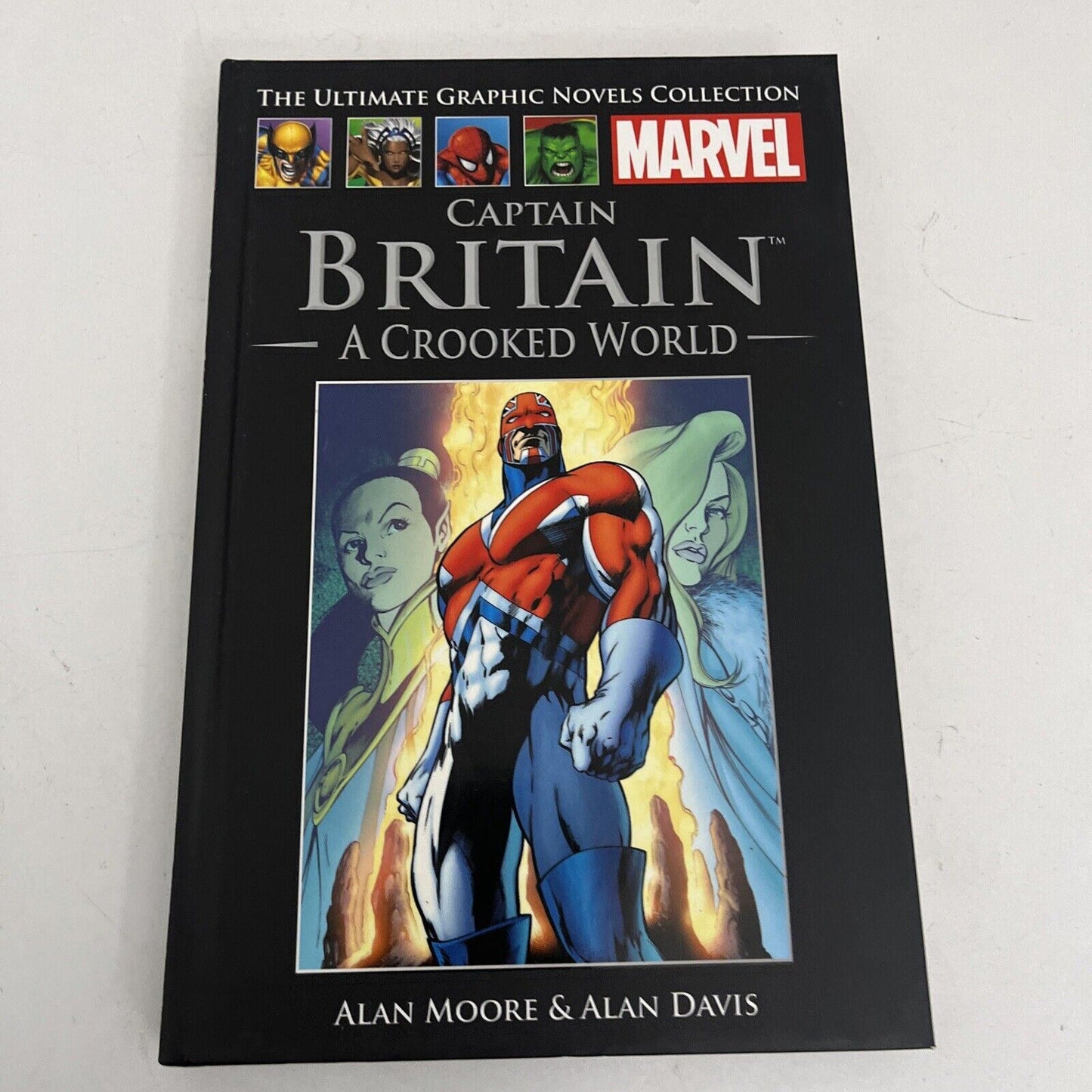Captain Britain: A Crooked World by Alan Moore Hardcover