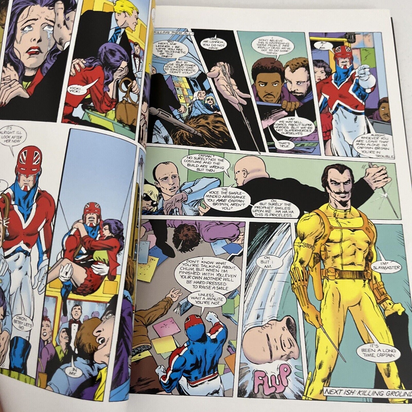Captain Britain: A Crooked World by Alan Moore Hardcover