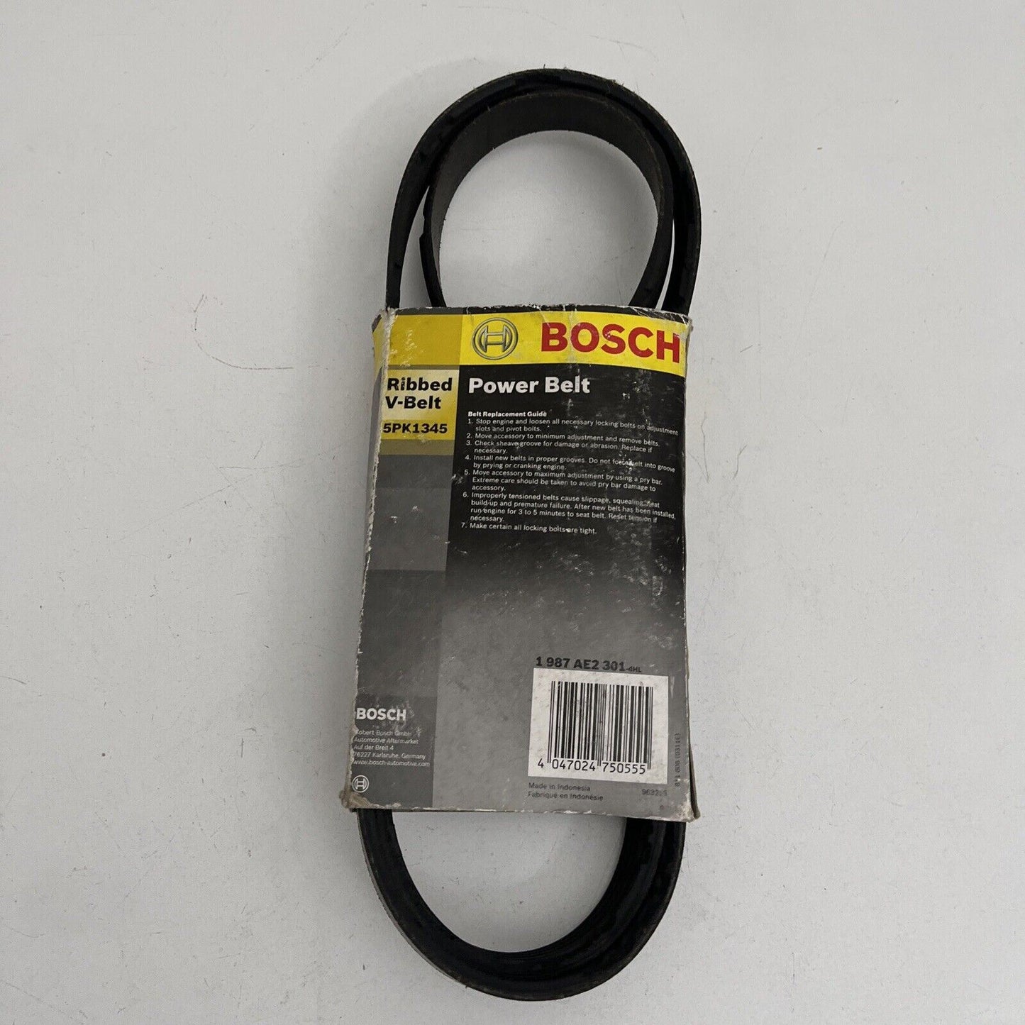 Bosch Power Belt Ribbed V-Belt 5PK1345