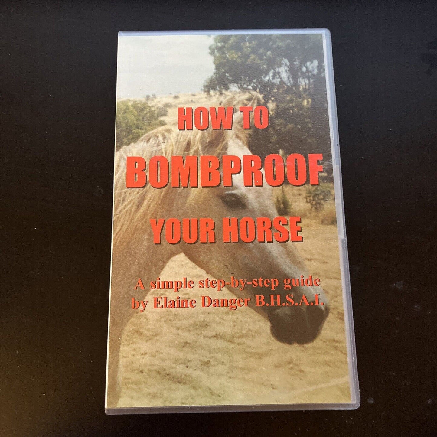 How to Bombproof Your Horse by Elaine Danger (VHS, 2000) PAL