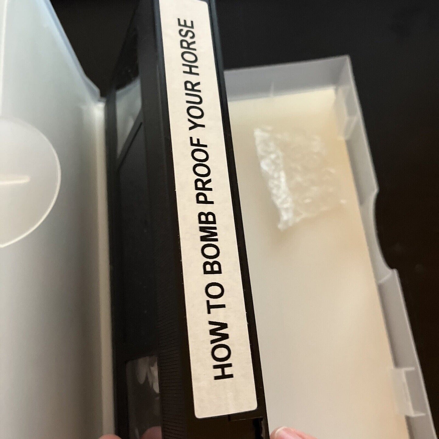 How to Bombproof Your Horse by Elaine Danger (VHS, 2000) PAL