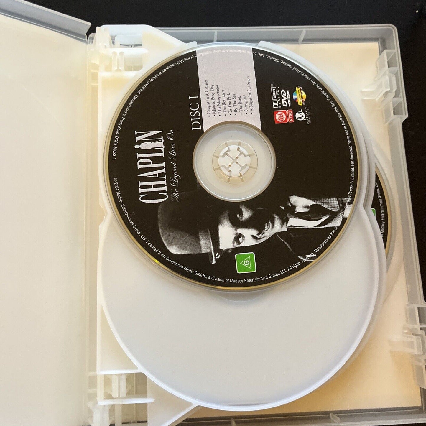 The Chaplin Collection - The Legend Lives On (DVD, 5-Disc) All Regions