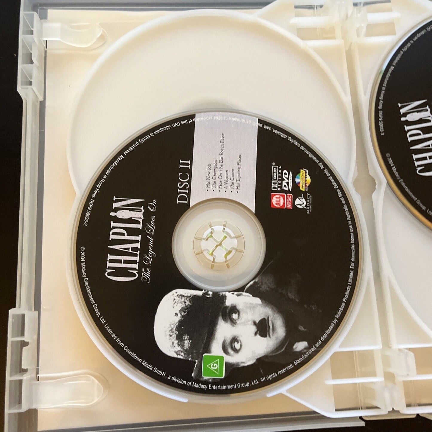 The Chaplin Collection - The Legend Lives On (DVD, 5-Disc) All Regions