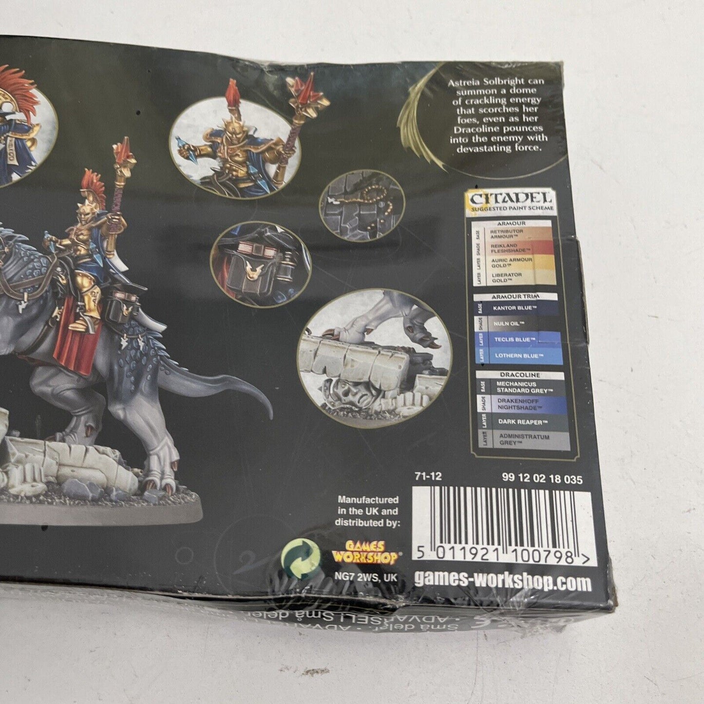 *New Sealed* Warhammer Age of Sigmar AOS Stormcast Eternals Astreia Solbright 10