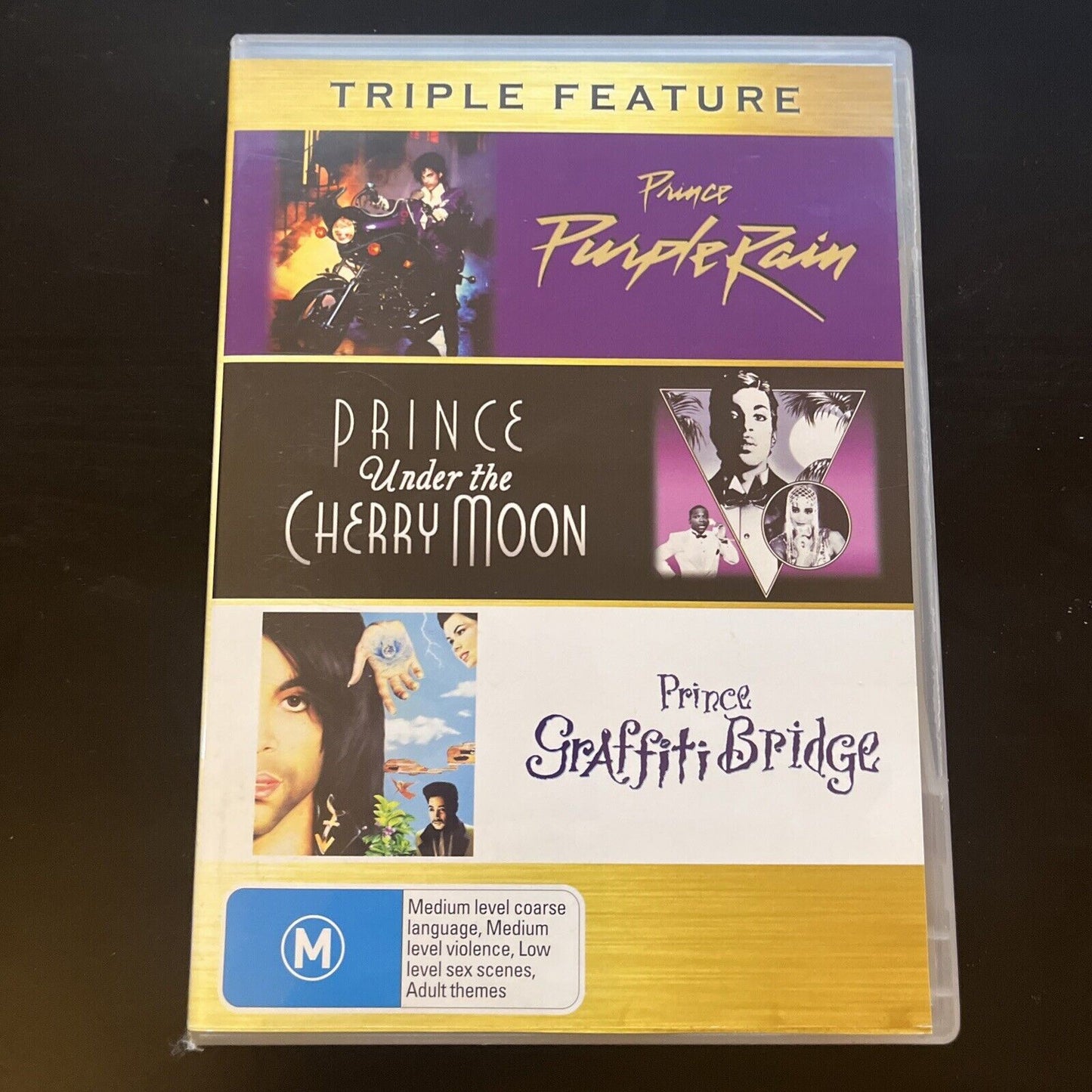 Prince - Purple Rain / Under The Cherry Moon / Graffiti Bridge (DVD) Region 4