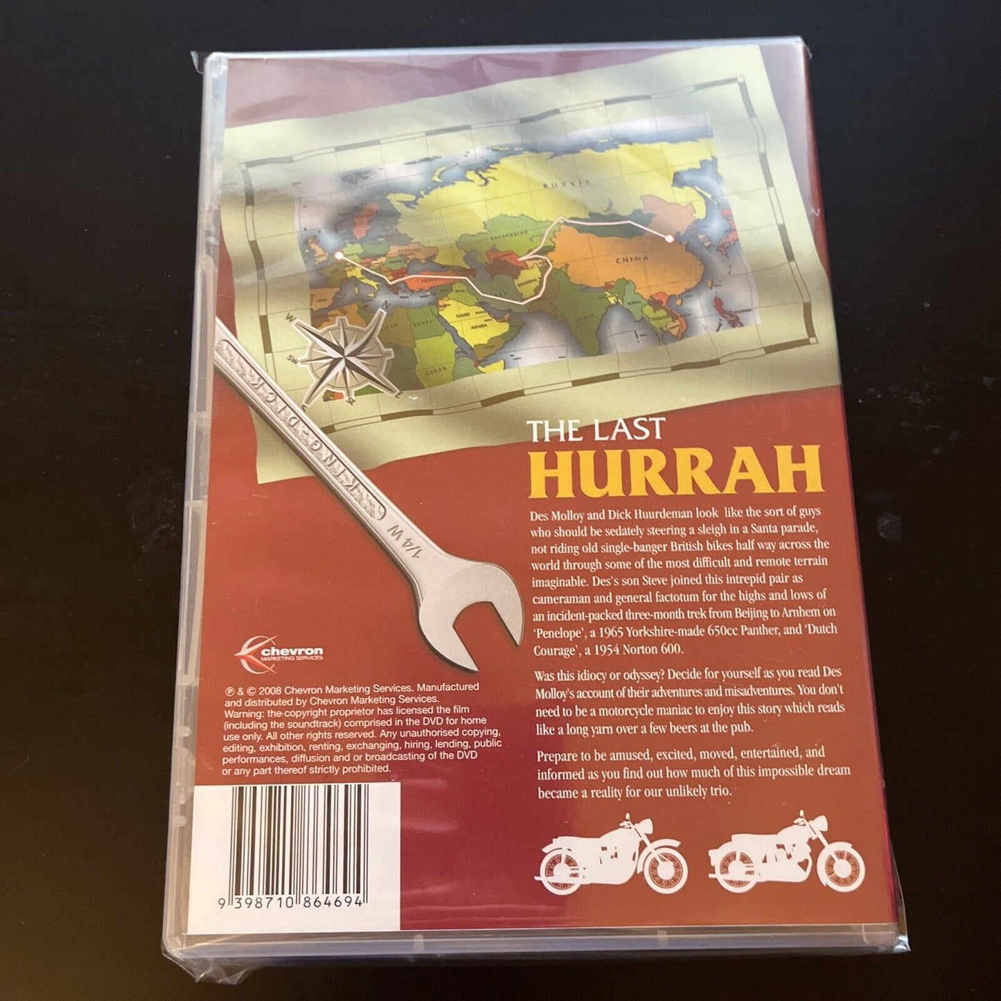 The Last Hurrah (DVD, 2008) Beijing to Arnhem Travel Documentary NEW All Regions