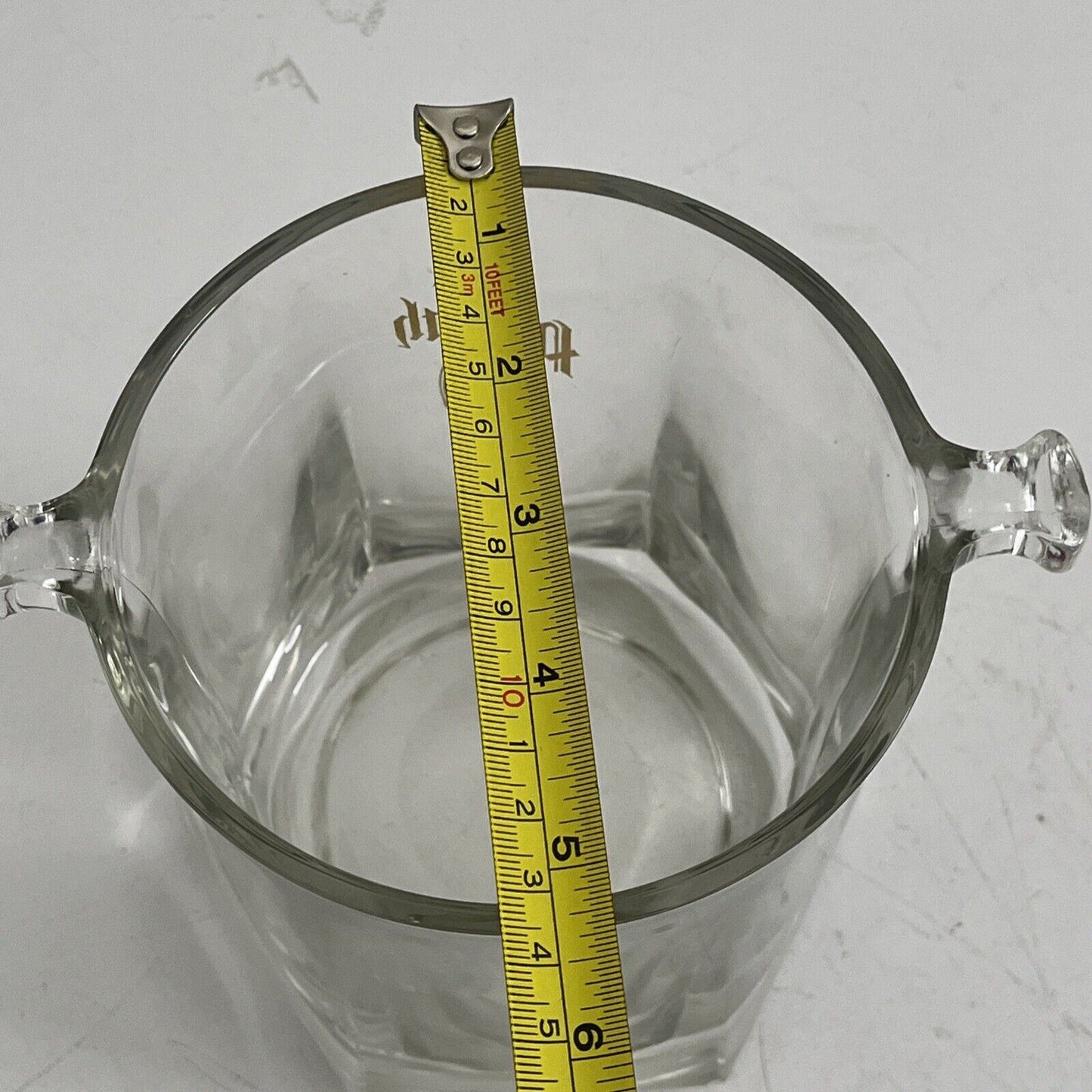 Pieroth Glass Ice Bucket Made in Italy