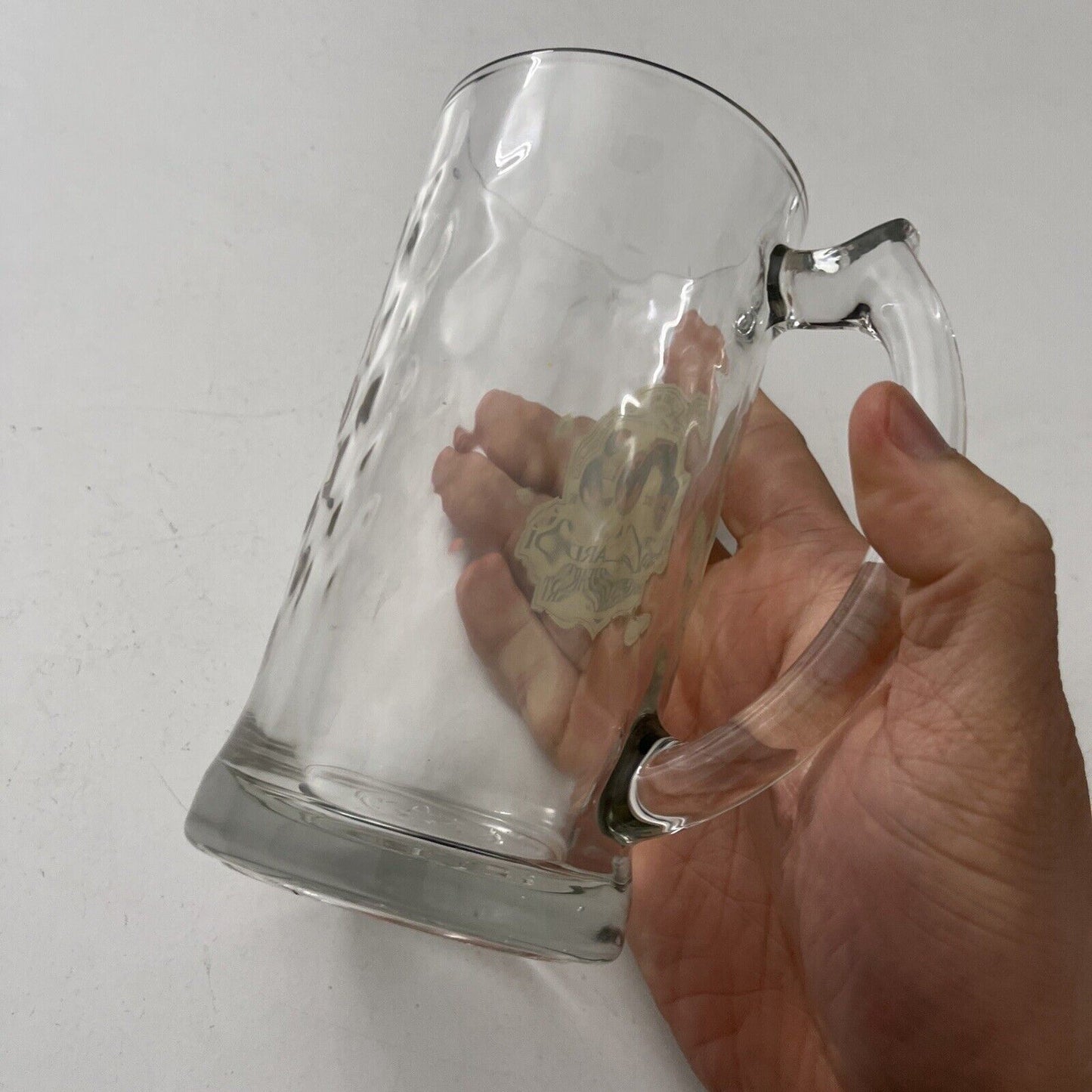 Bacardi Oakheart Beer Stein Glass