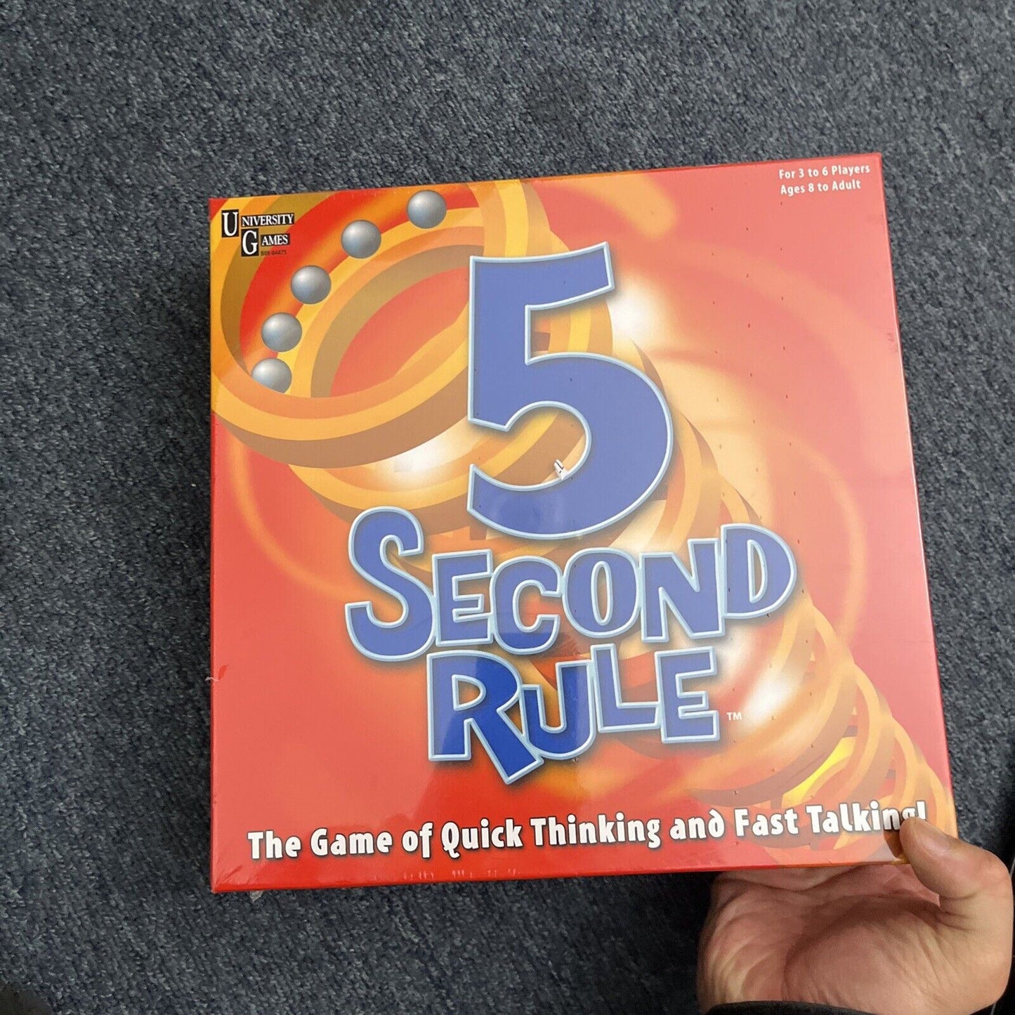*New Sealed* 5 Second Rule Board Game University Games