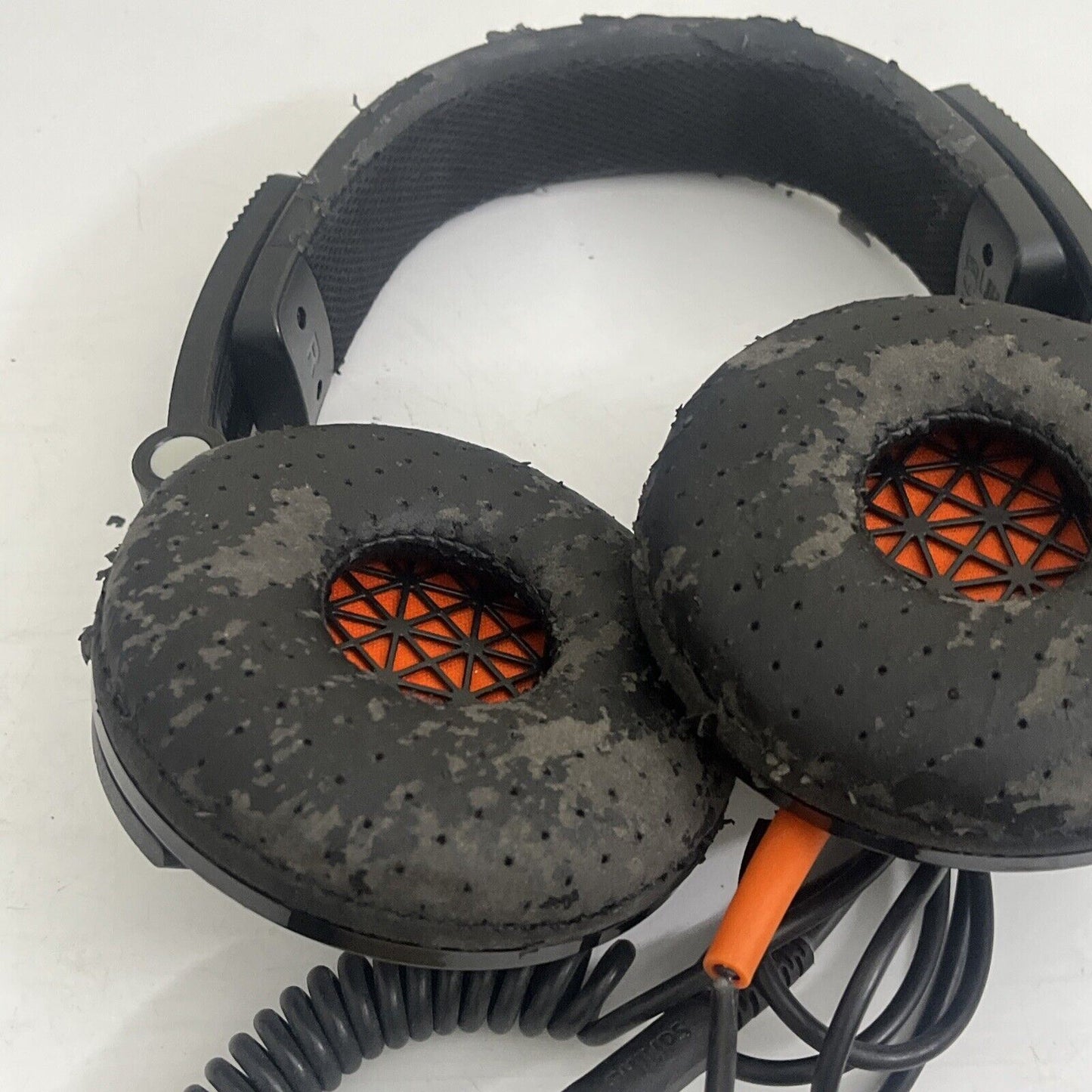 Philips NL9206AD-4 Drachten Headphones *For Parts - Earpads heavily worn*