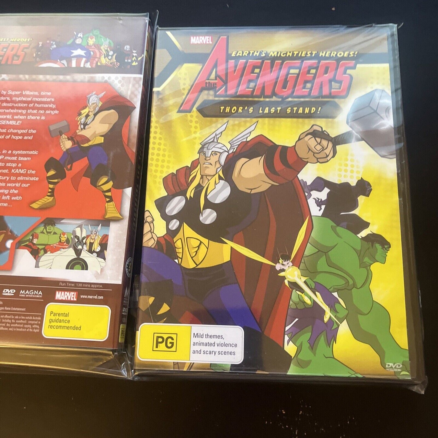 Marvel - The Avengers Iron Man Unleashed! Thor's Last Stand (DVD) Region 4