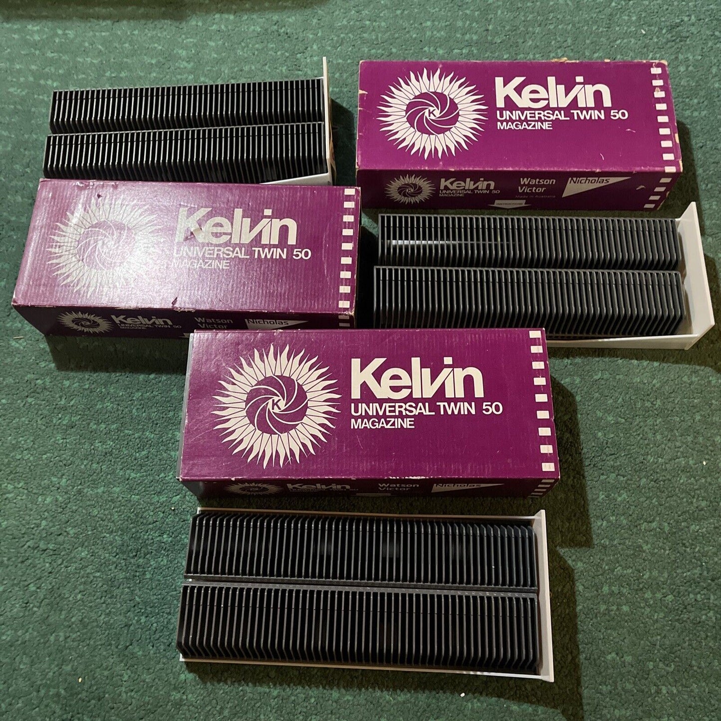 3x Kelvin Universal Twin 50 Magazine