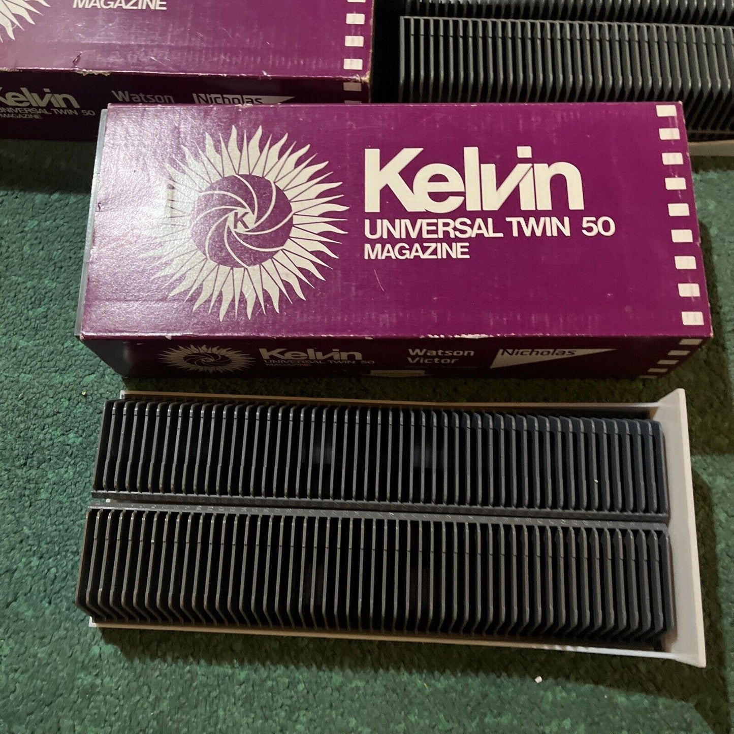 3x Kelvin Universal Twin 50 Magazine