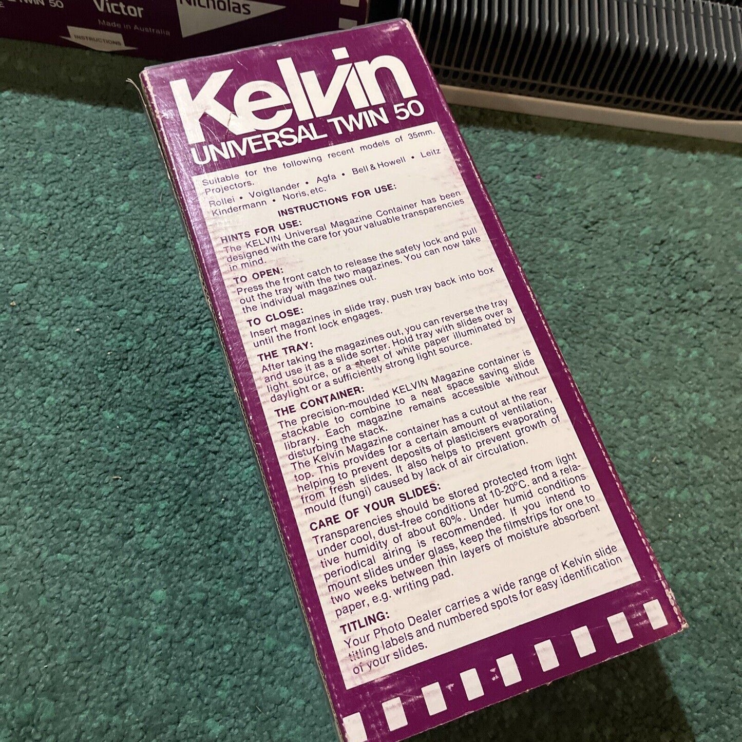 3x Kelvin Universal Twin 50 Magazine