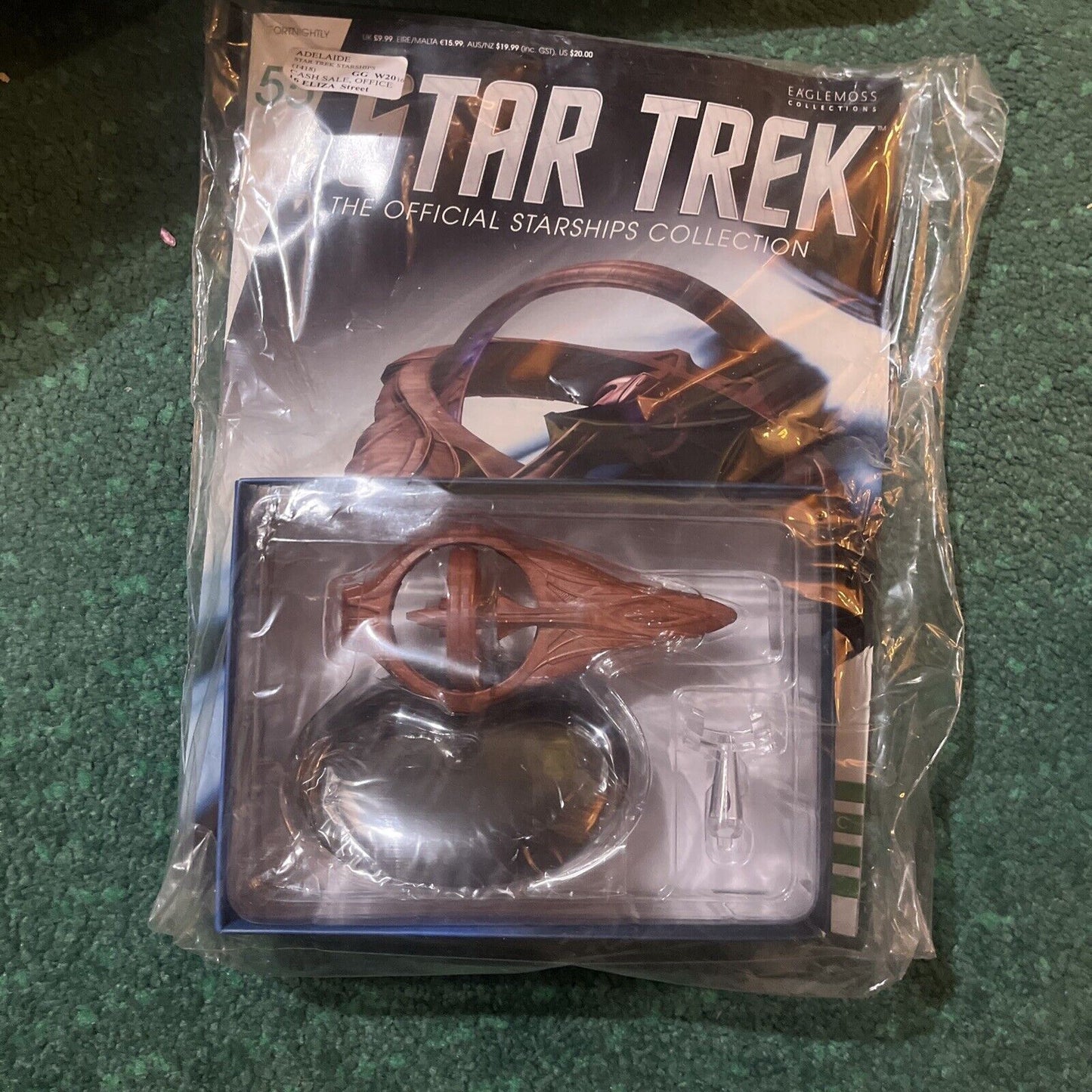*New Sealed* 9x Star Trek Official Starships Collection, Magazine Model