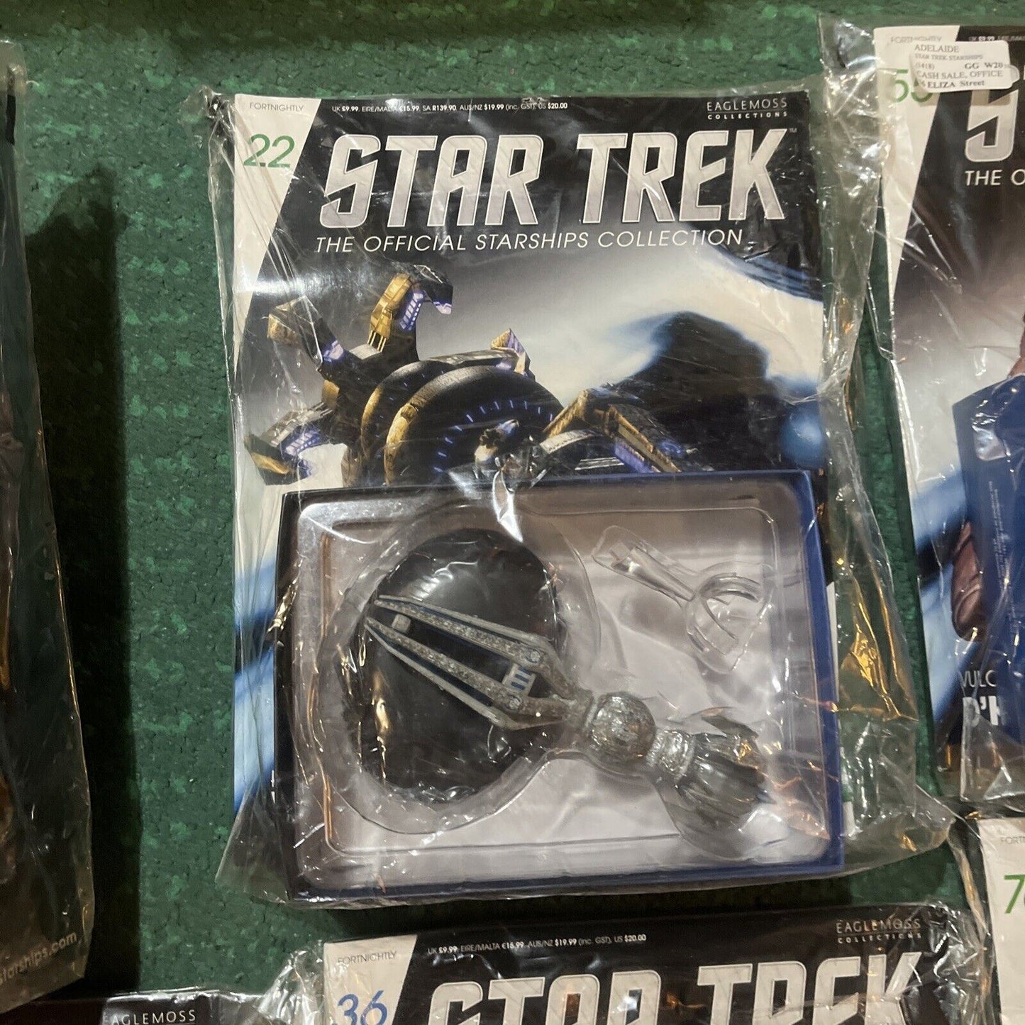 *New Sealed* 9x Star Trek Official Starships Collection, Magazine Model