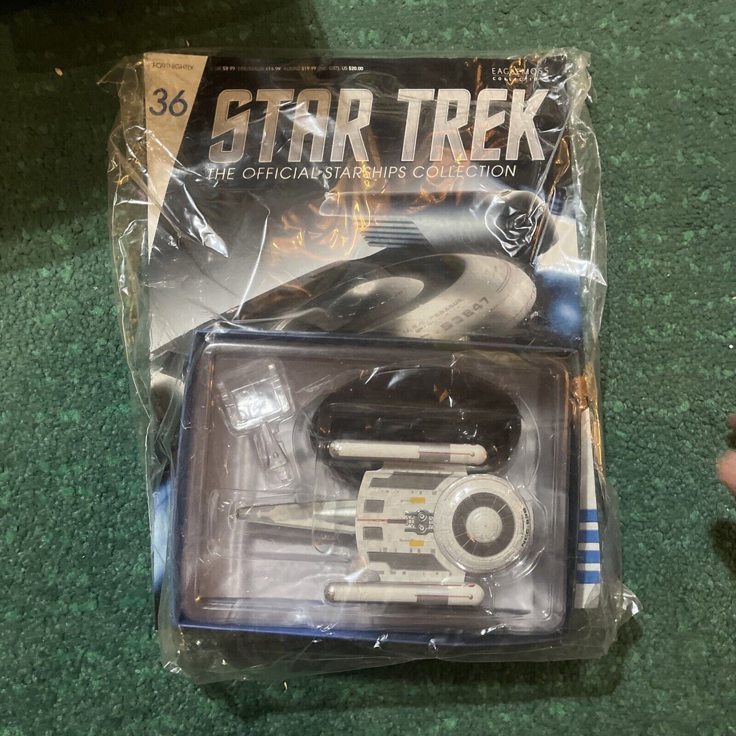 *New Sealed* 9x Star Trek Official Starships Collection, Magazine Model