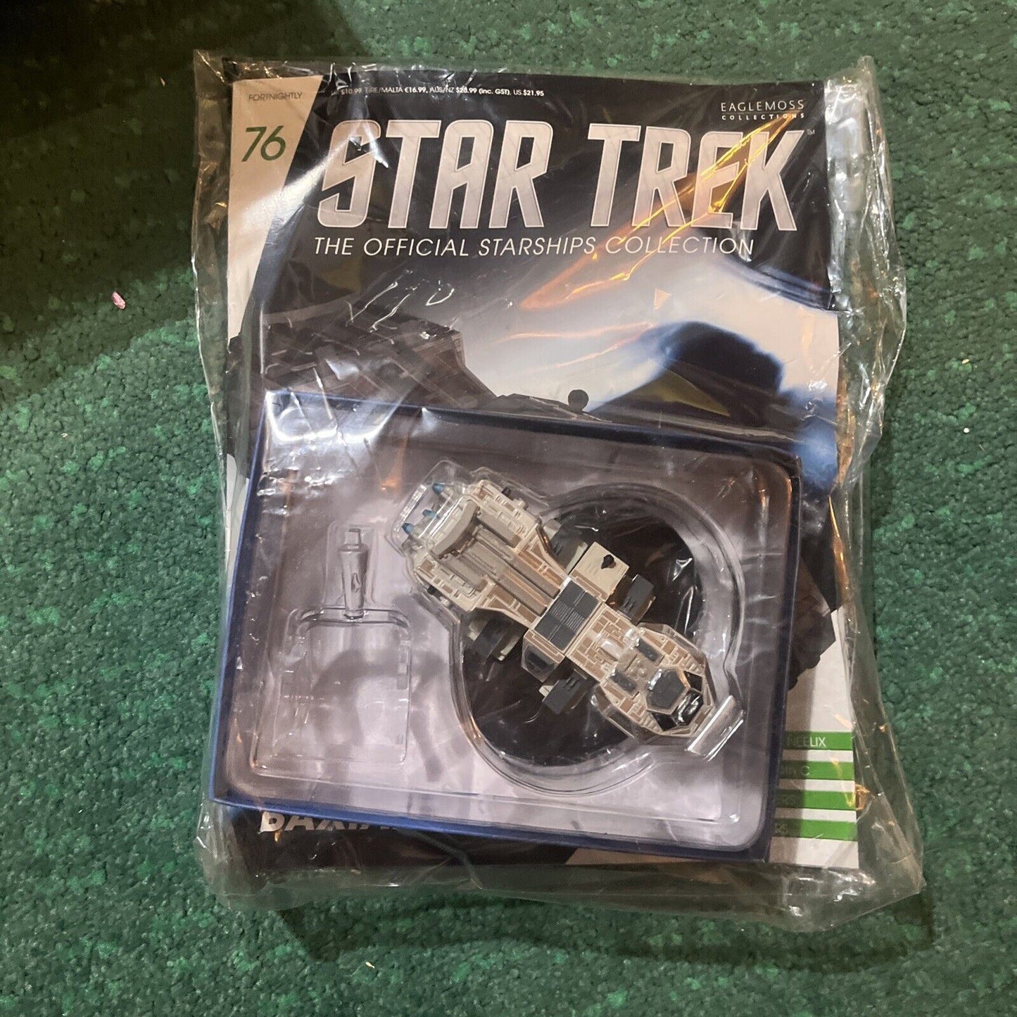 *New Sealed* 9x Star Trek Official Starships Collection, Magazine Model