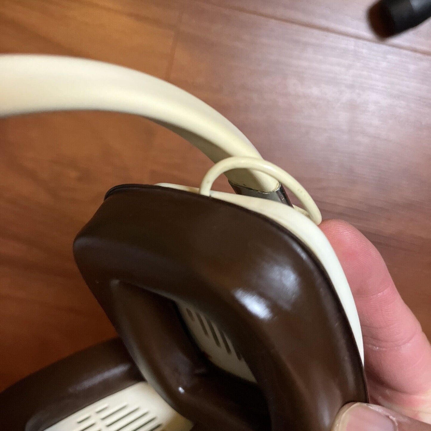 Vintage Kenwood Stereo Headphones HS-3 Made in Japan