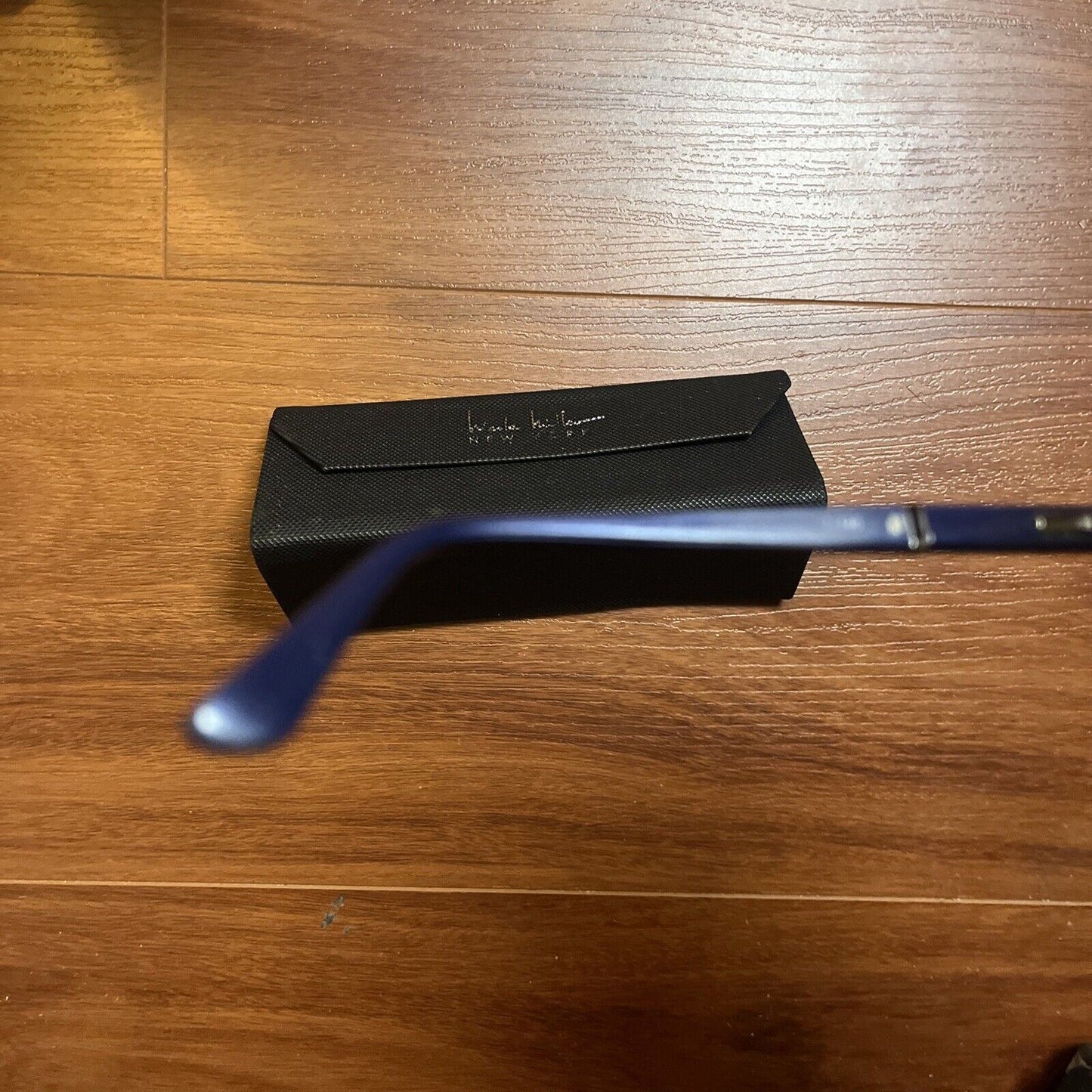 Nicole Miller Black Eyeglasses with Case