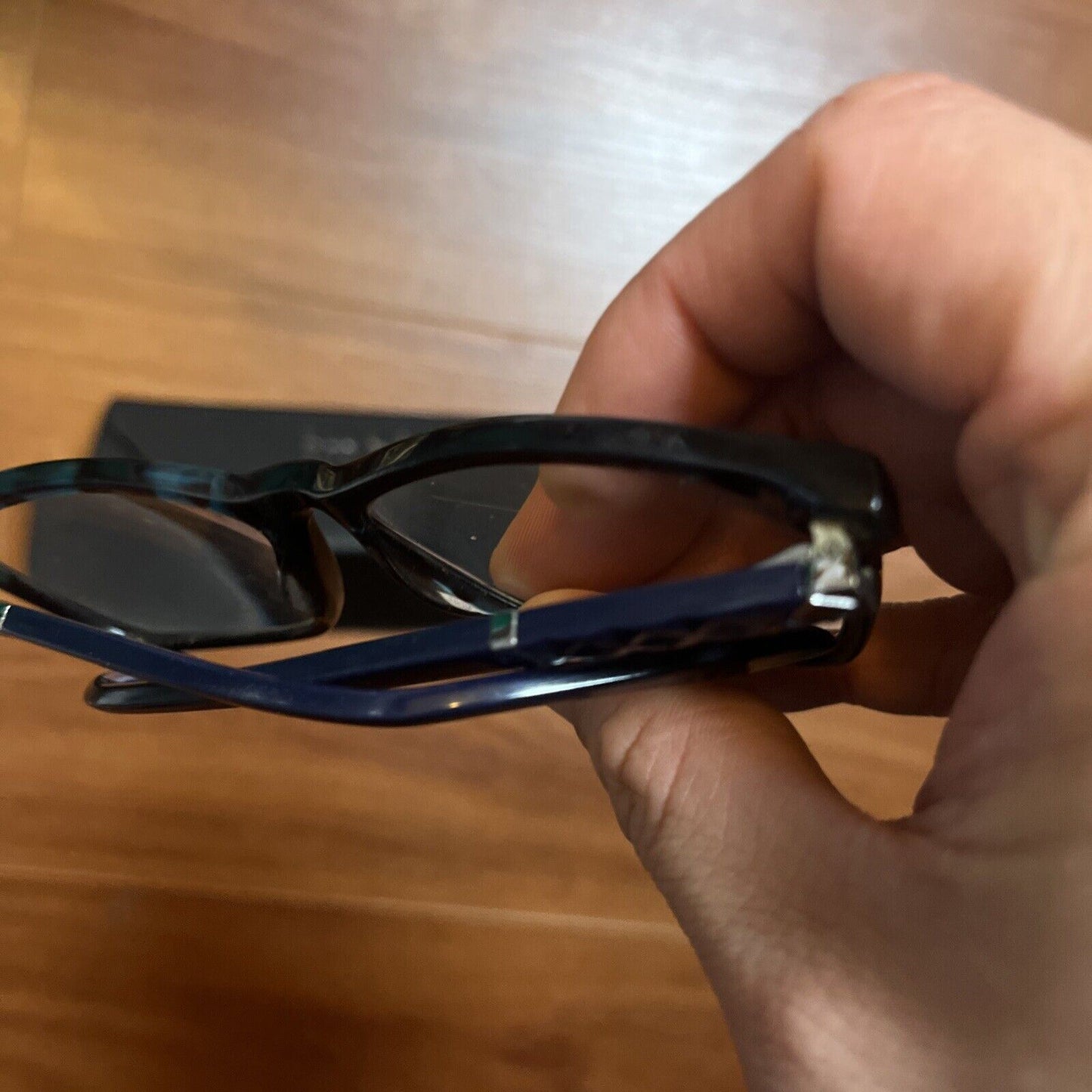 Nicole Miller Black Eyeglasses with Case