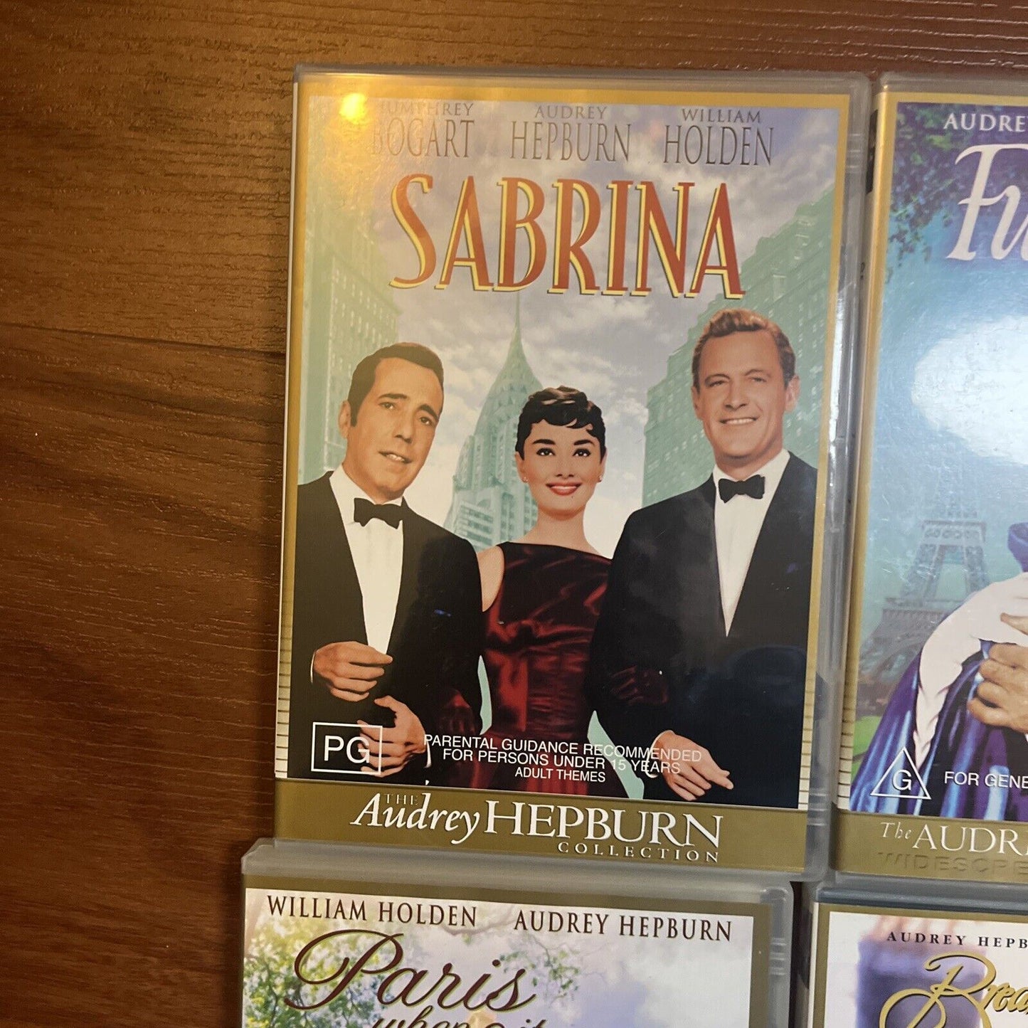 Audrey Hepburn - Essential Collection - 4 Movies (DVD, 4-Disc) Region 4